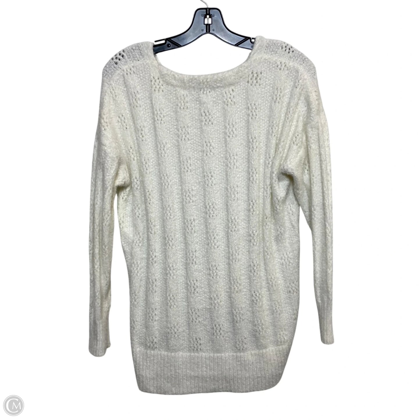 Sweater By Versona In White, Size: Xs