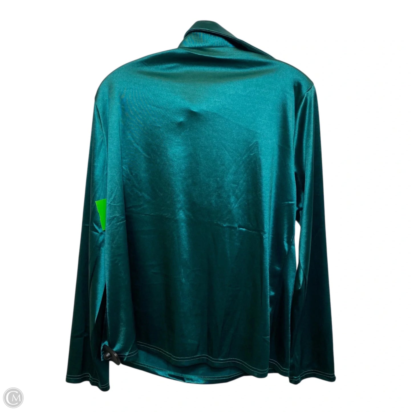 Top Long Sleeve By Clothes Mentor In Green, Size: Xl