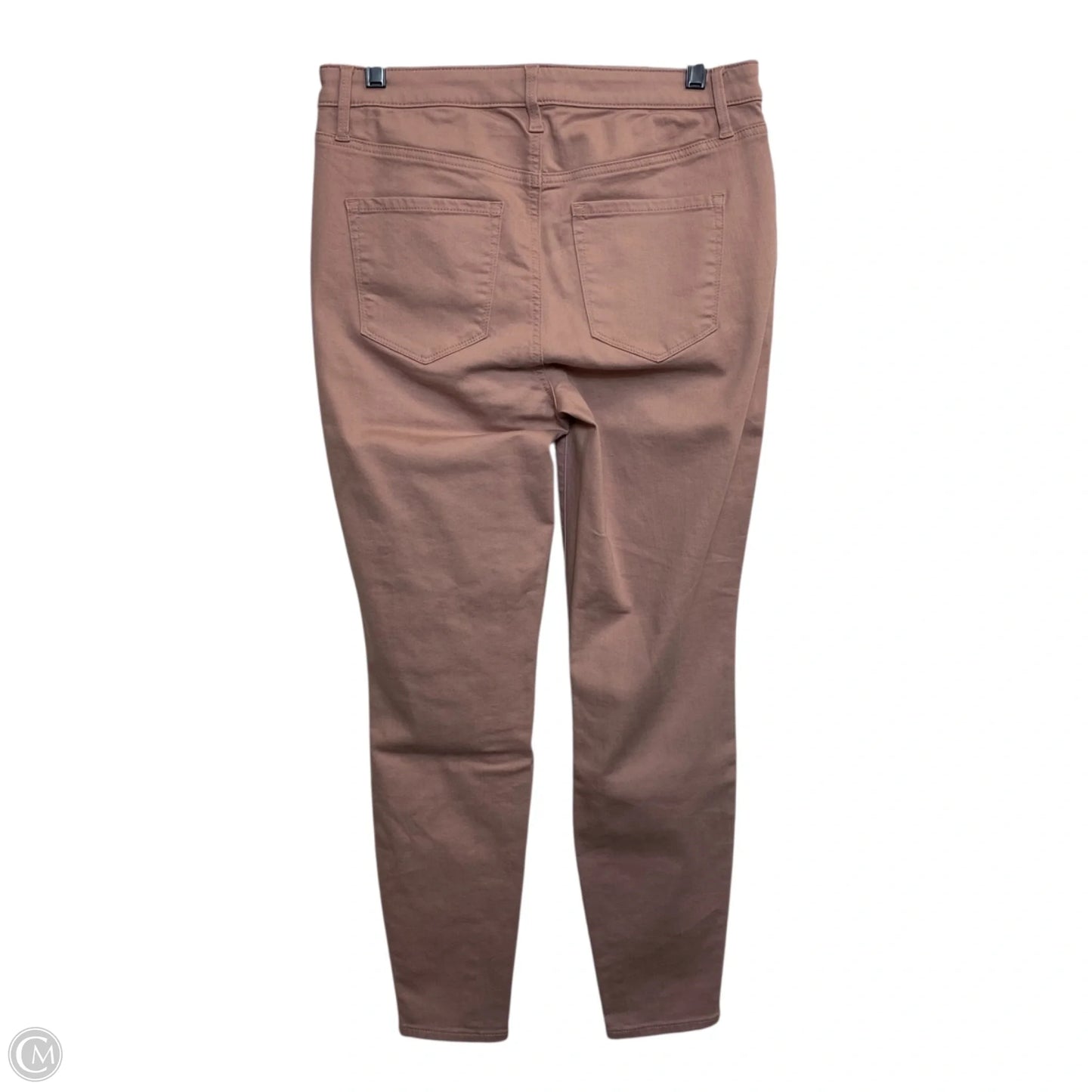 Jeans Straight By Talbots In Pink Denim, Size: 8