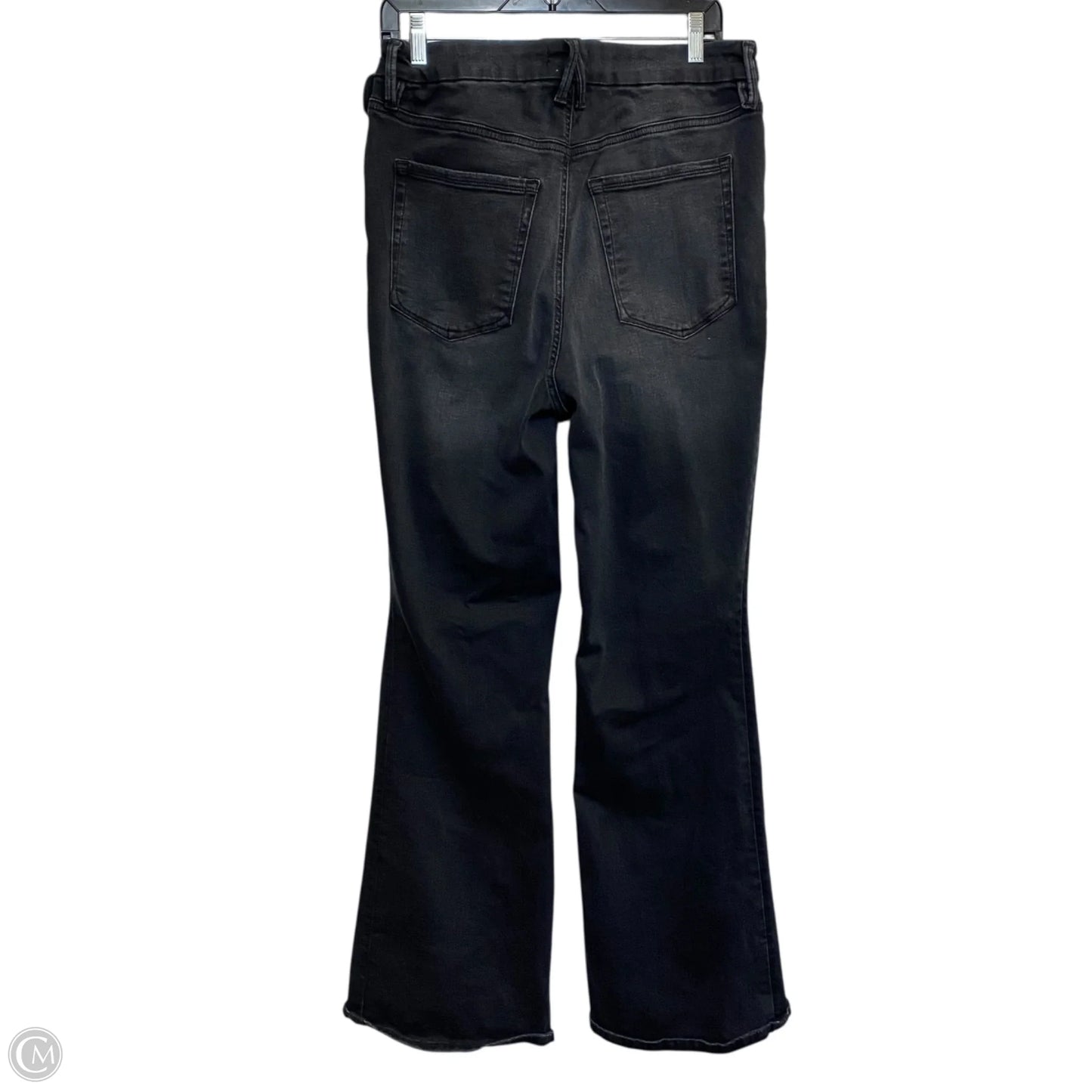Jeans Designer By Good American In Black Denim, Size: 2x