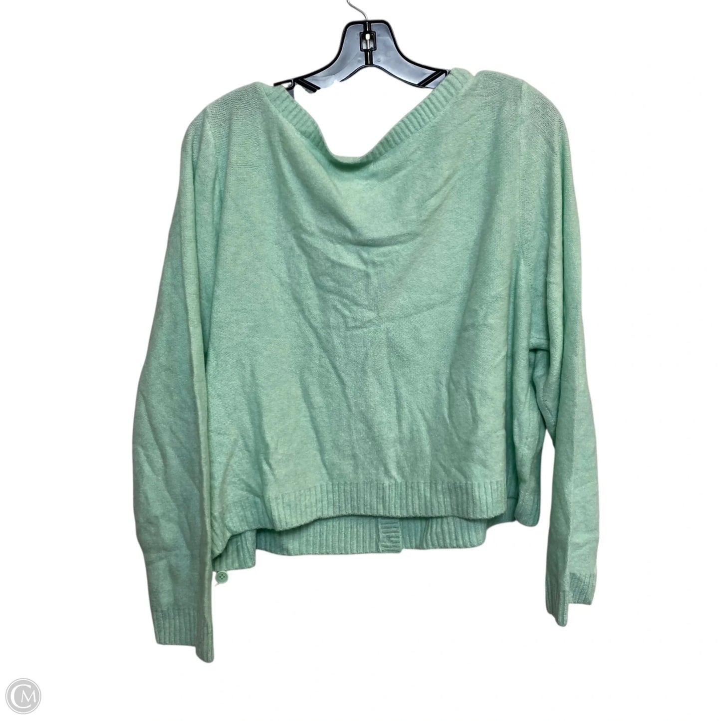 Cardigan By American Eagle In Green, Size: Xxl