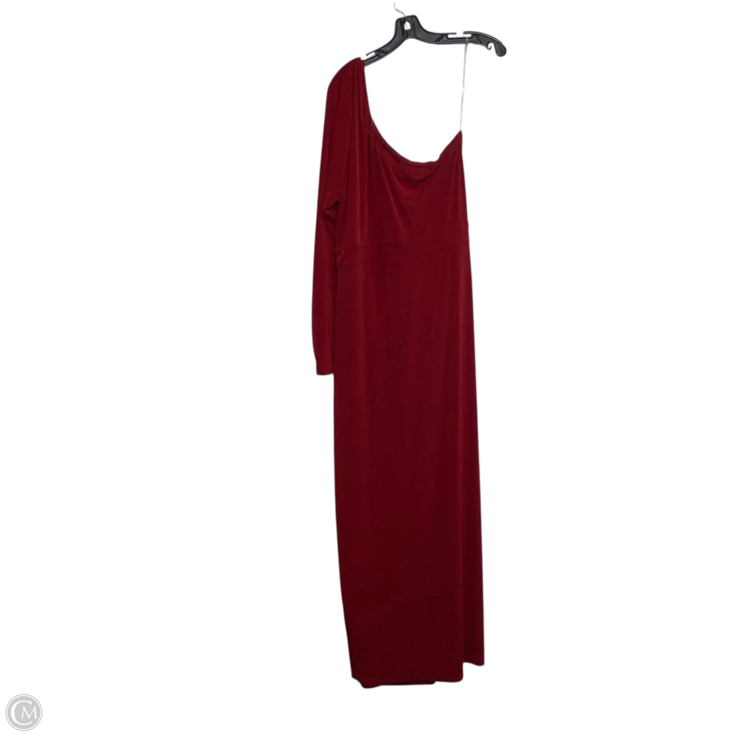Dress Casual Maxi By Curvy Sense In Red, Size: 3x