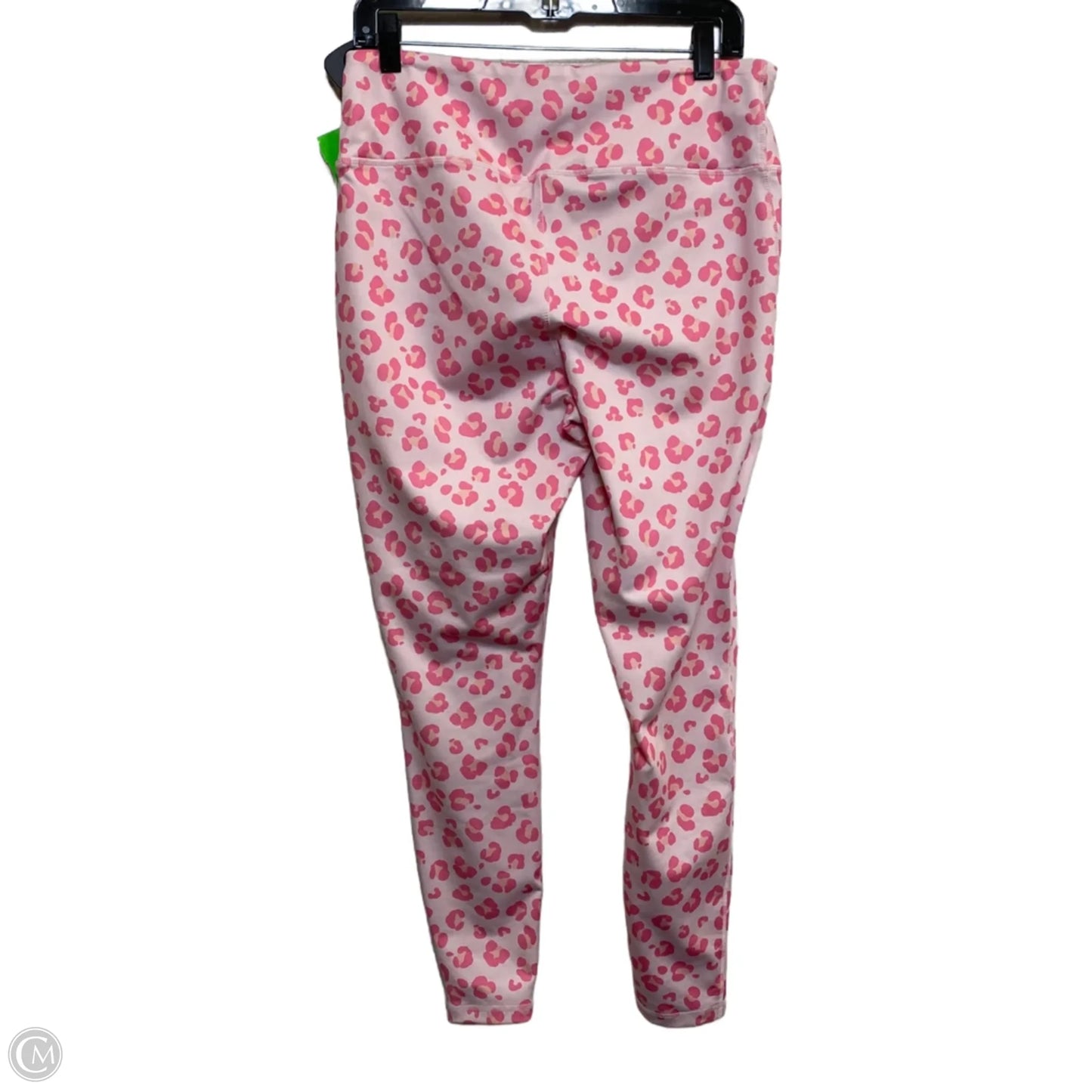 Athletic Leggings By Crown And Ivy In Pink, Size: L