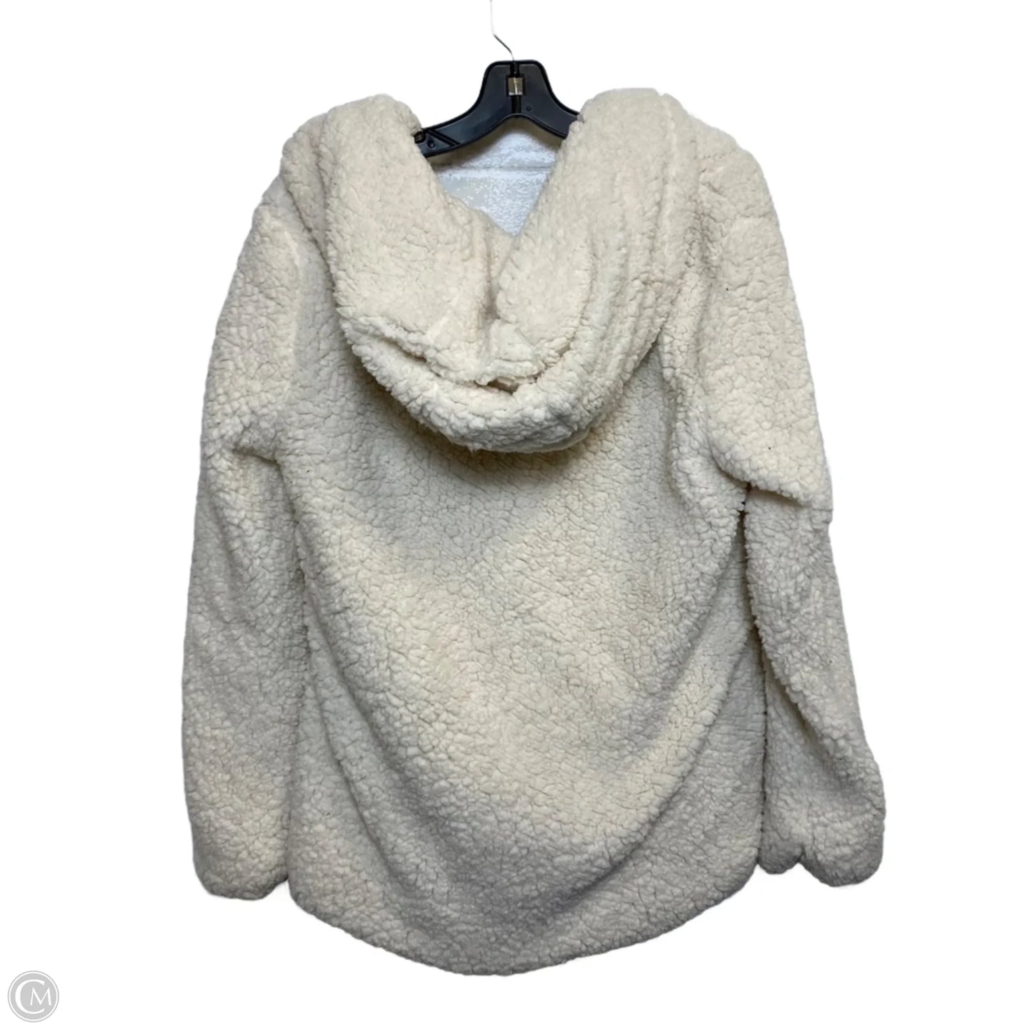 Jacket Fleece By Sweet Rain In Cream, Size: Xl