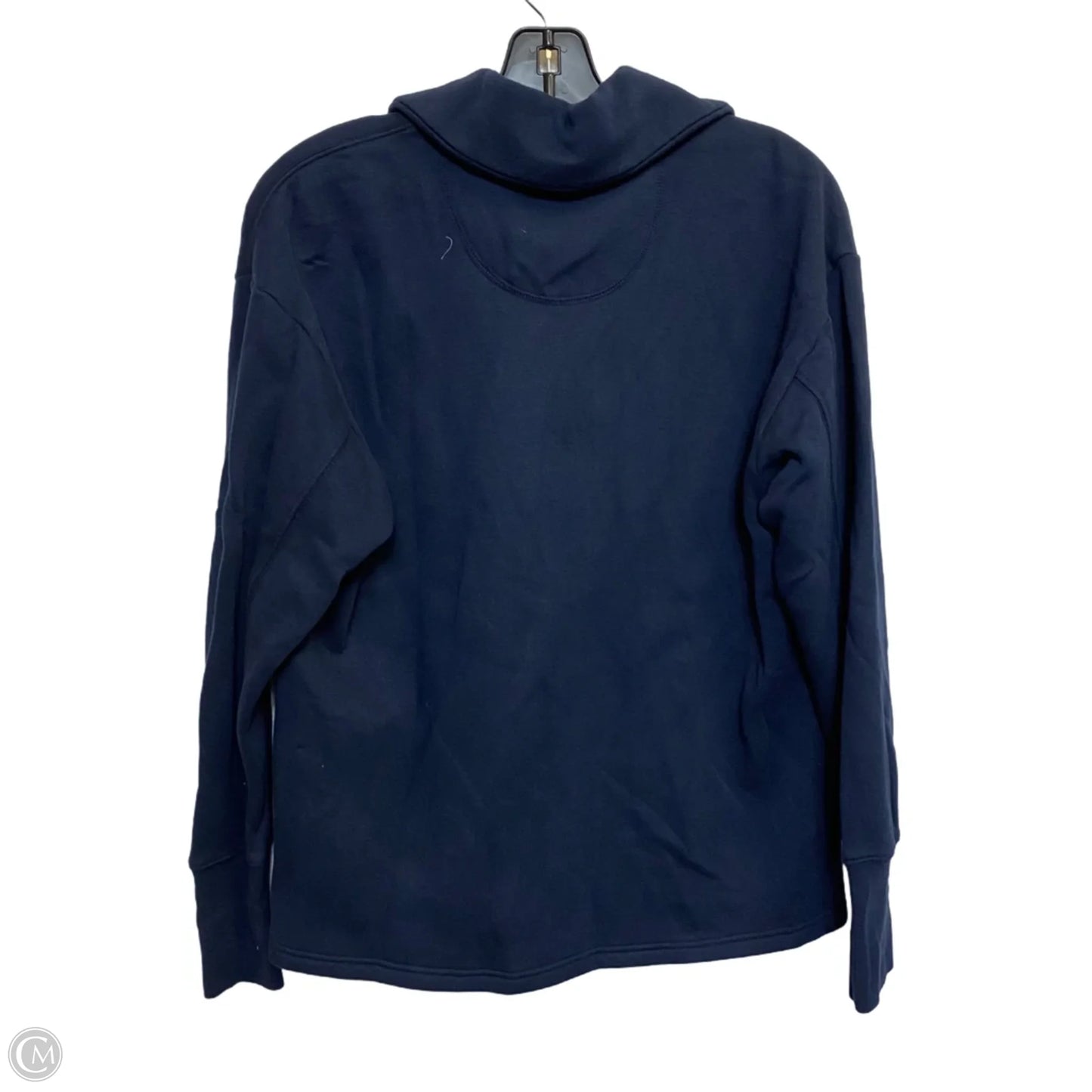 Sweatshirt Collar By Free Assembly In Blue, Size: M