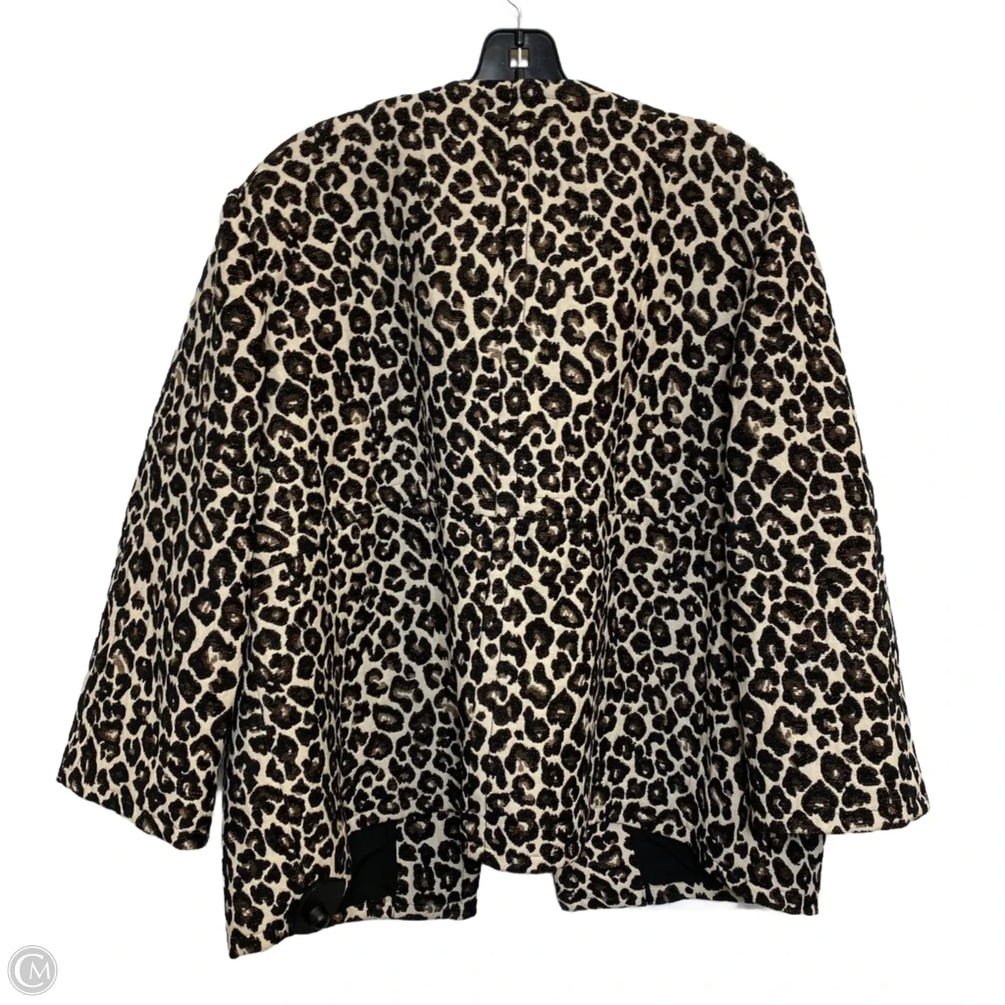 Blazer By Chicos In Animal Print, Size: Xl