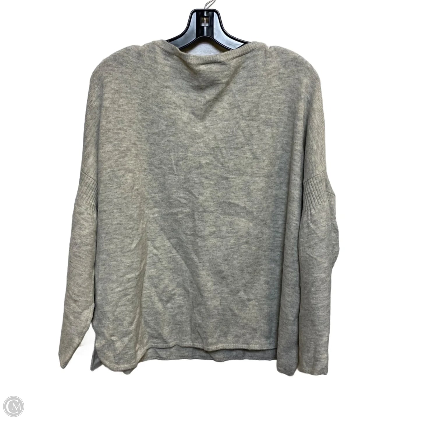 Sweater By Loft In Grey, Size: L