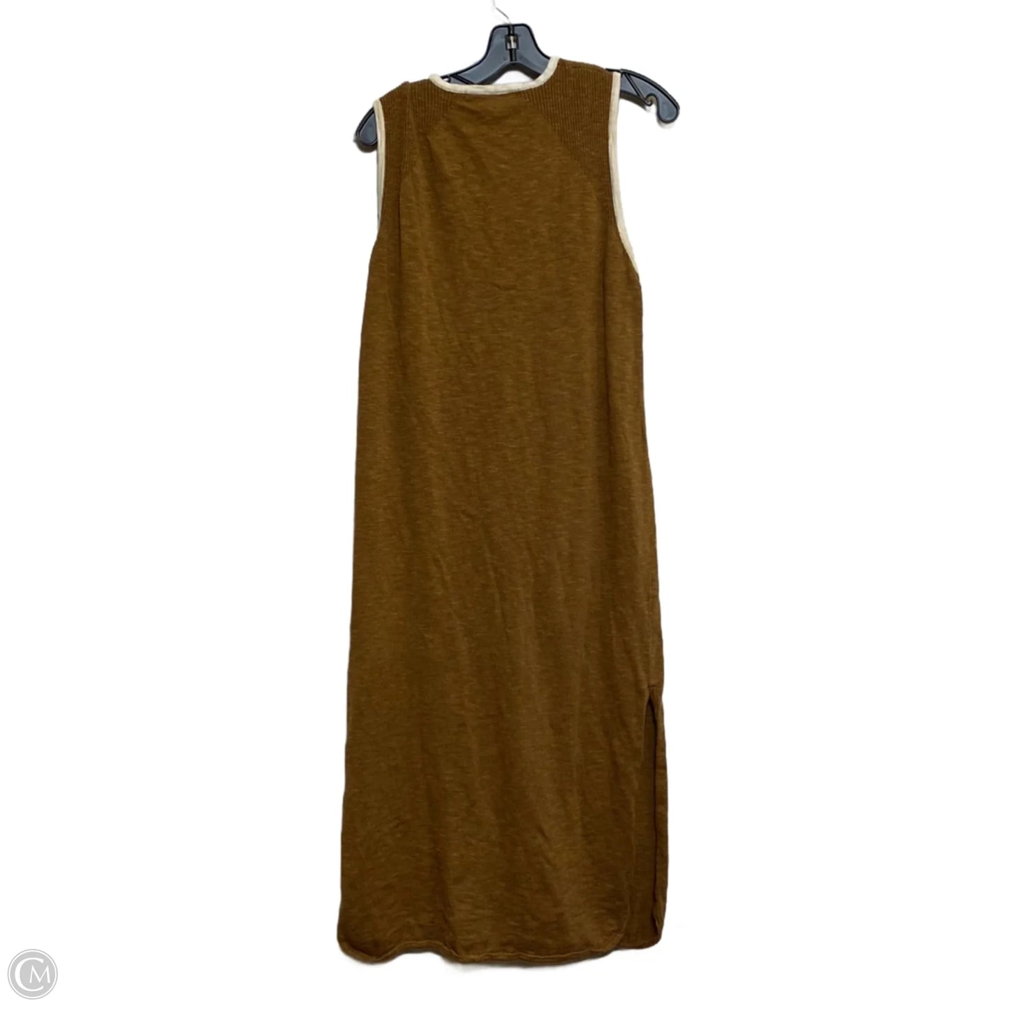 Dress Casual Maxi By Free People In Brown, Size: M