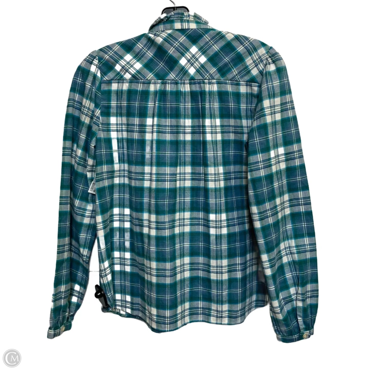 Top Long Sleeve By Loft In Green, Size: Xs