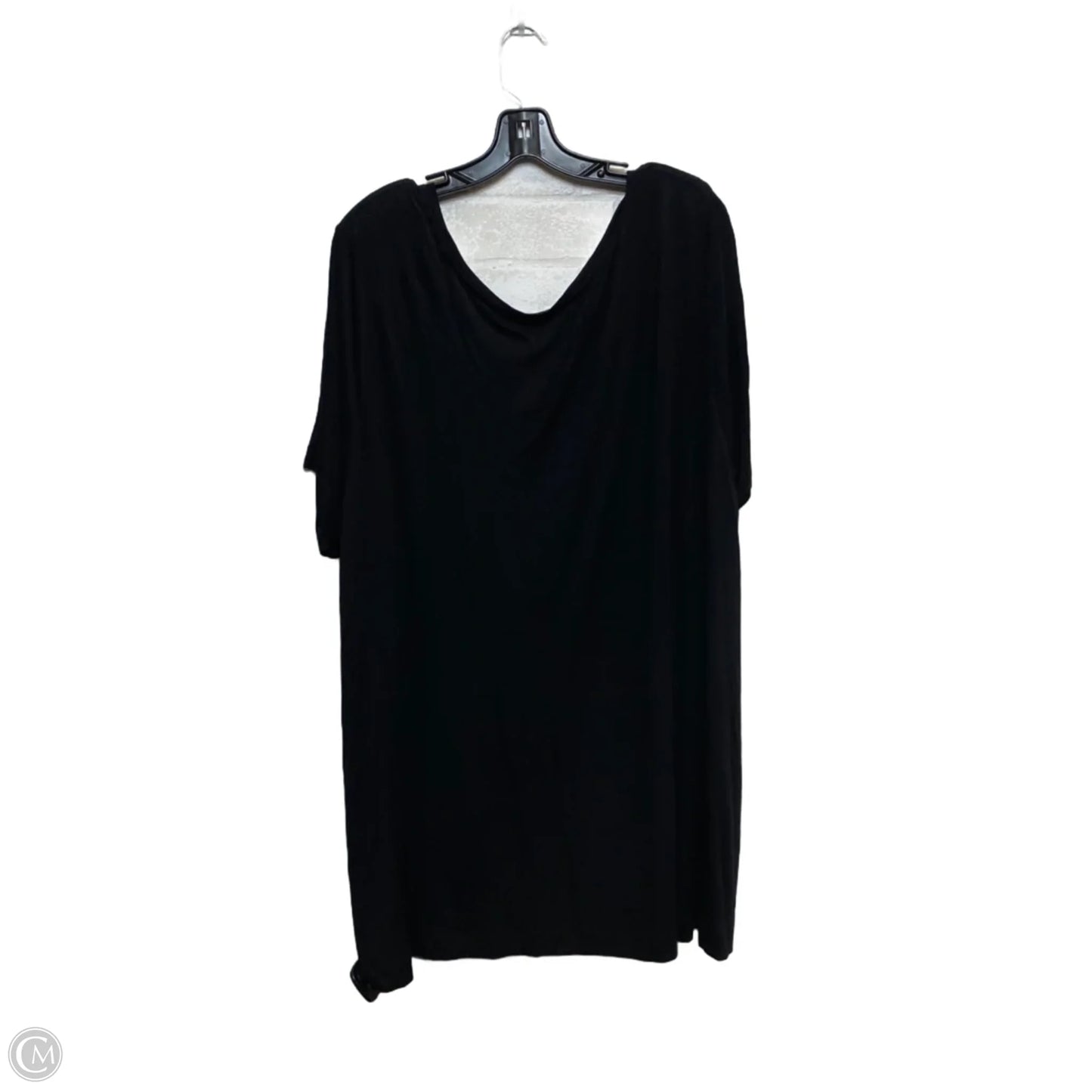 Top Short Sleeve By Old Navy In Black, Size: Xxl