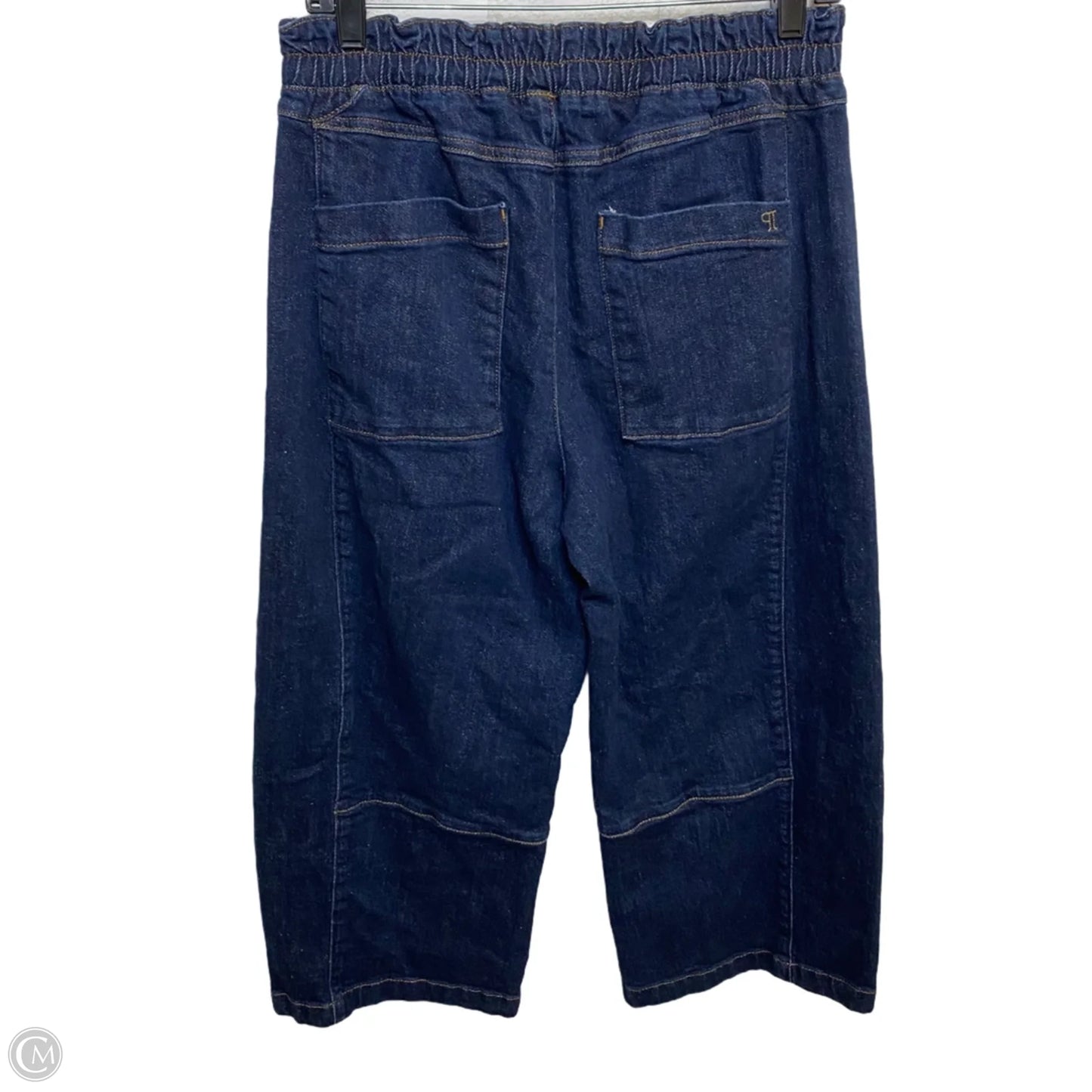 Jeans Cropped By Pilcro In Blue Denim, Size: Sp