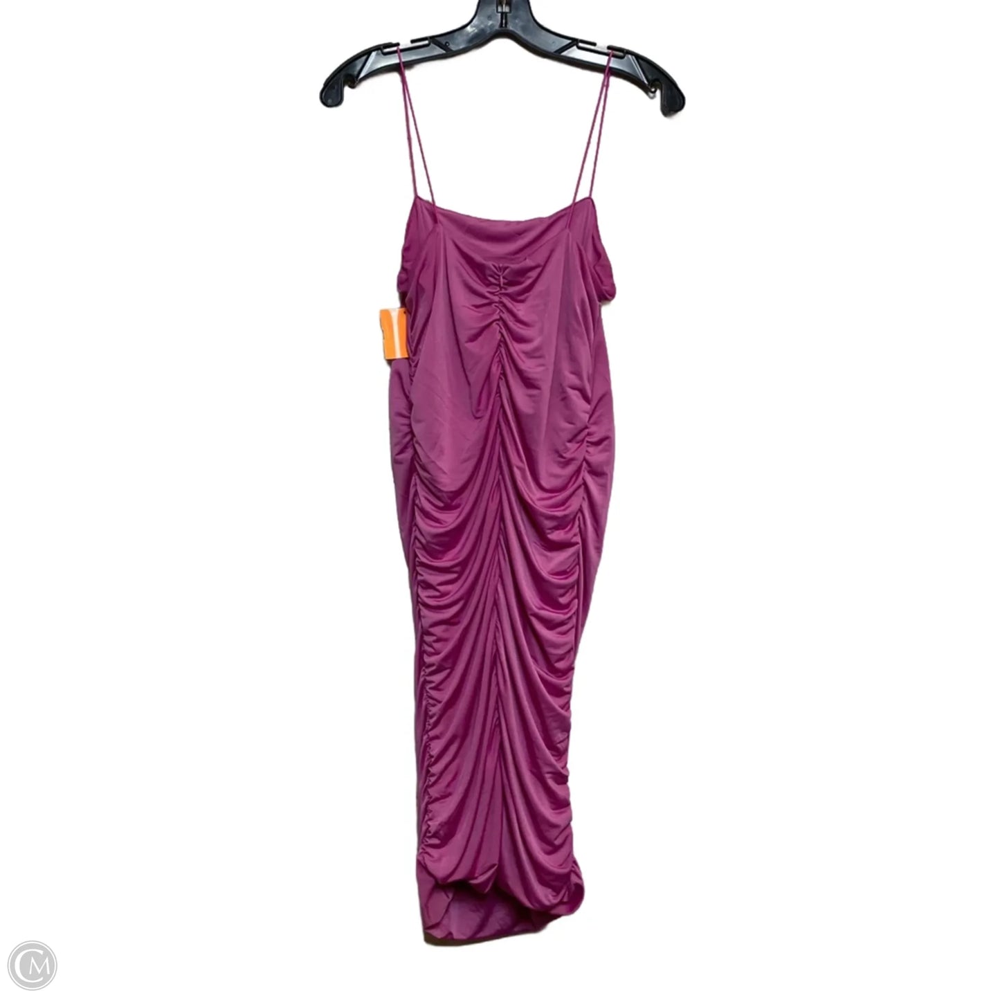 Dress Casual Midi By Love x Design In Pink, Size: L