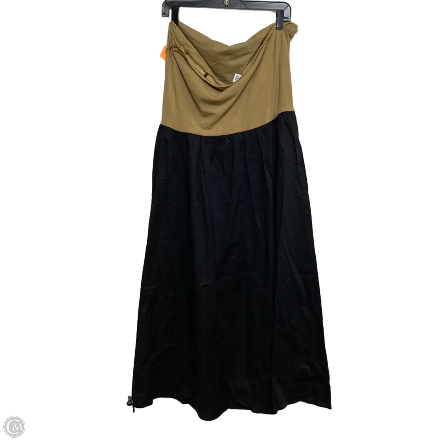 Dress Casual Maxi By Gap In Black & Tan, Size: Xl