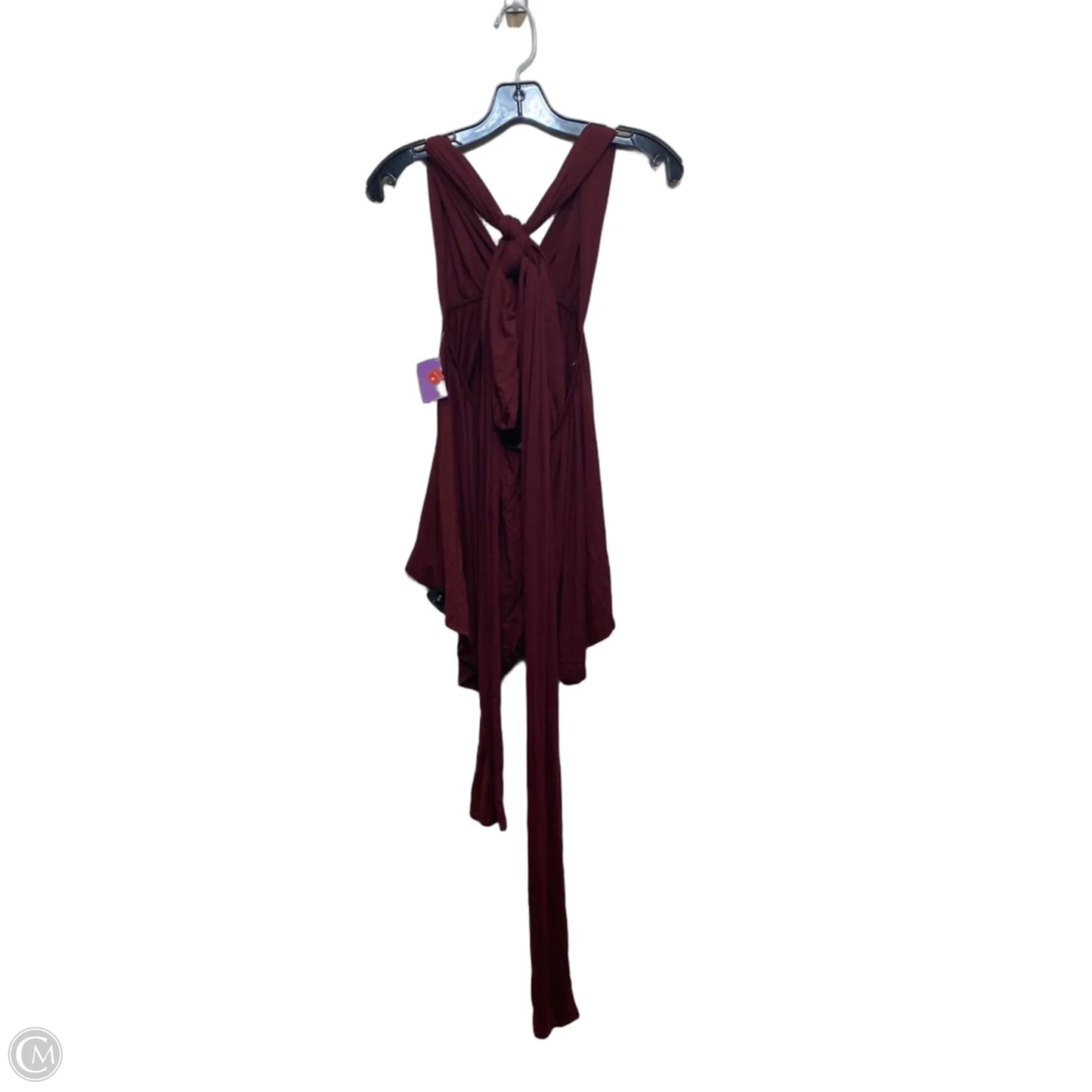 Romper By Blue Blush In Maroon, Size: S