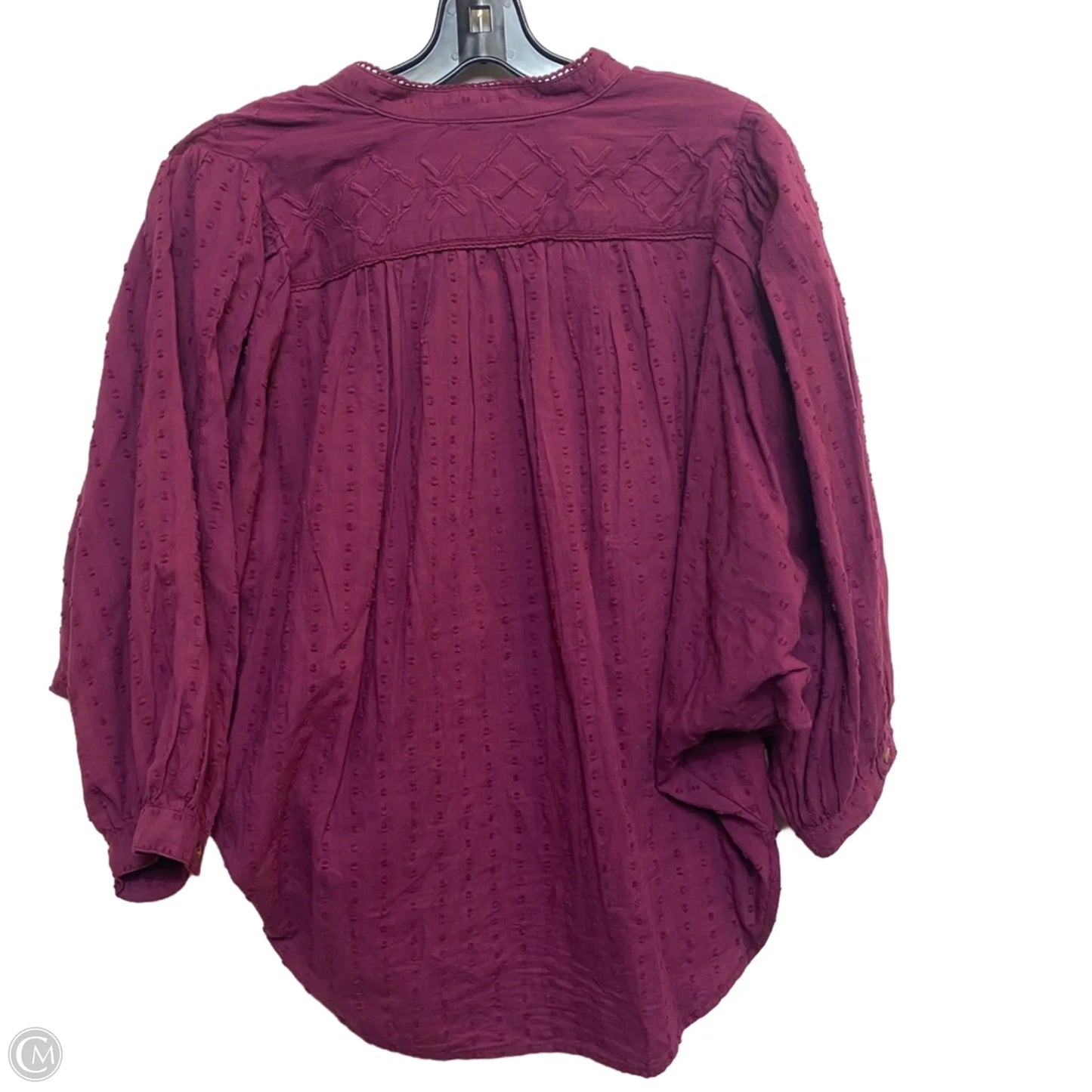Top 3/4 Sleeve By Pilcro In Purple, Size: Xs