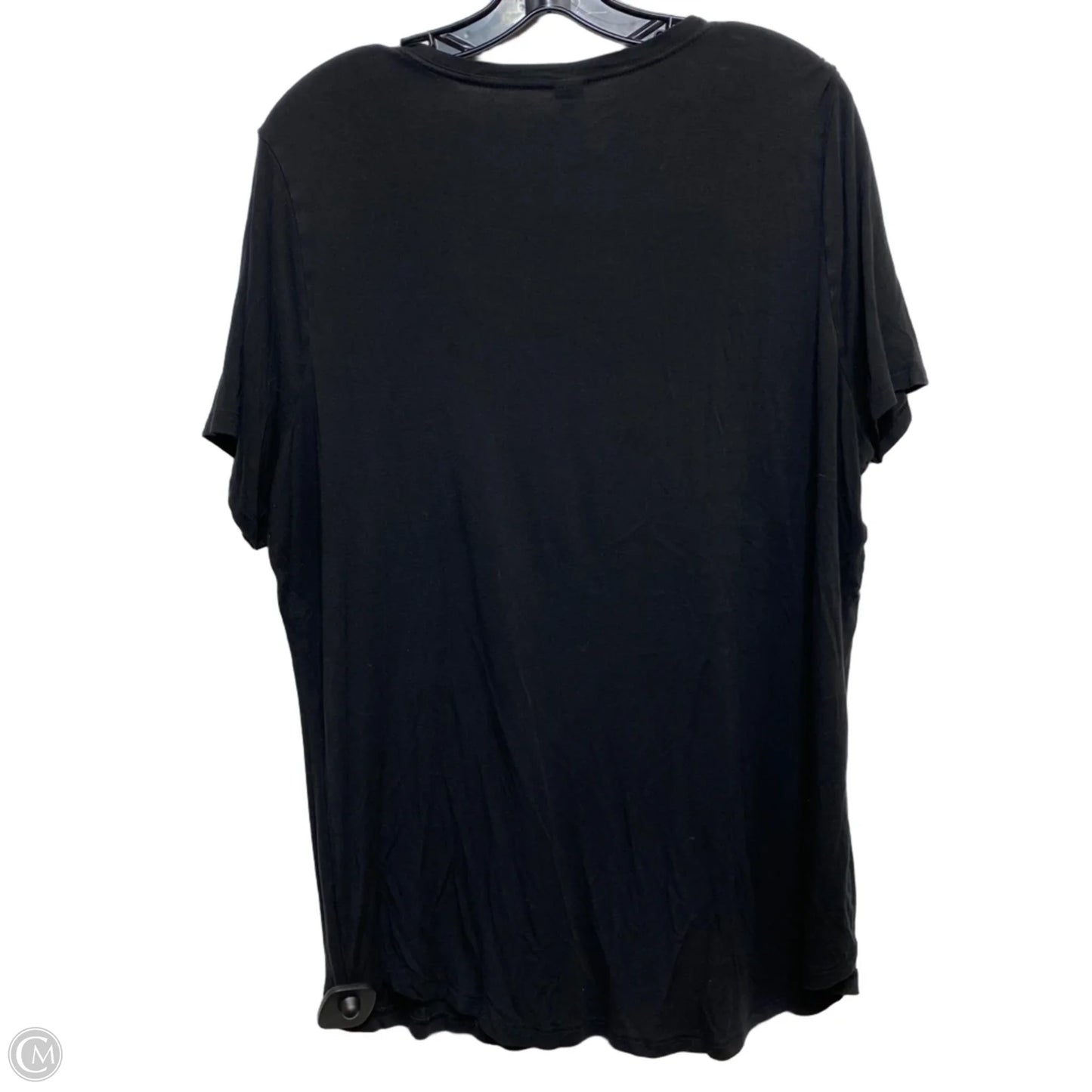 Top Short Sleeve Basic By Old Navy In Black, Size: Xl