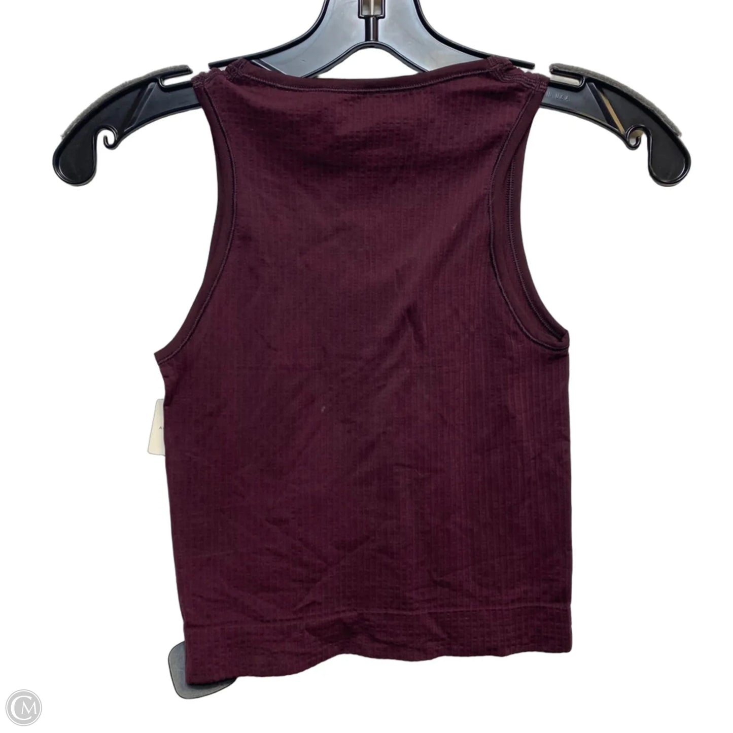 Top Sleeveless By Anthropologie In Maroon, Size: Xs