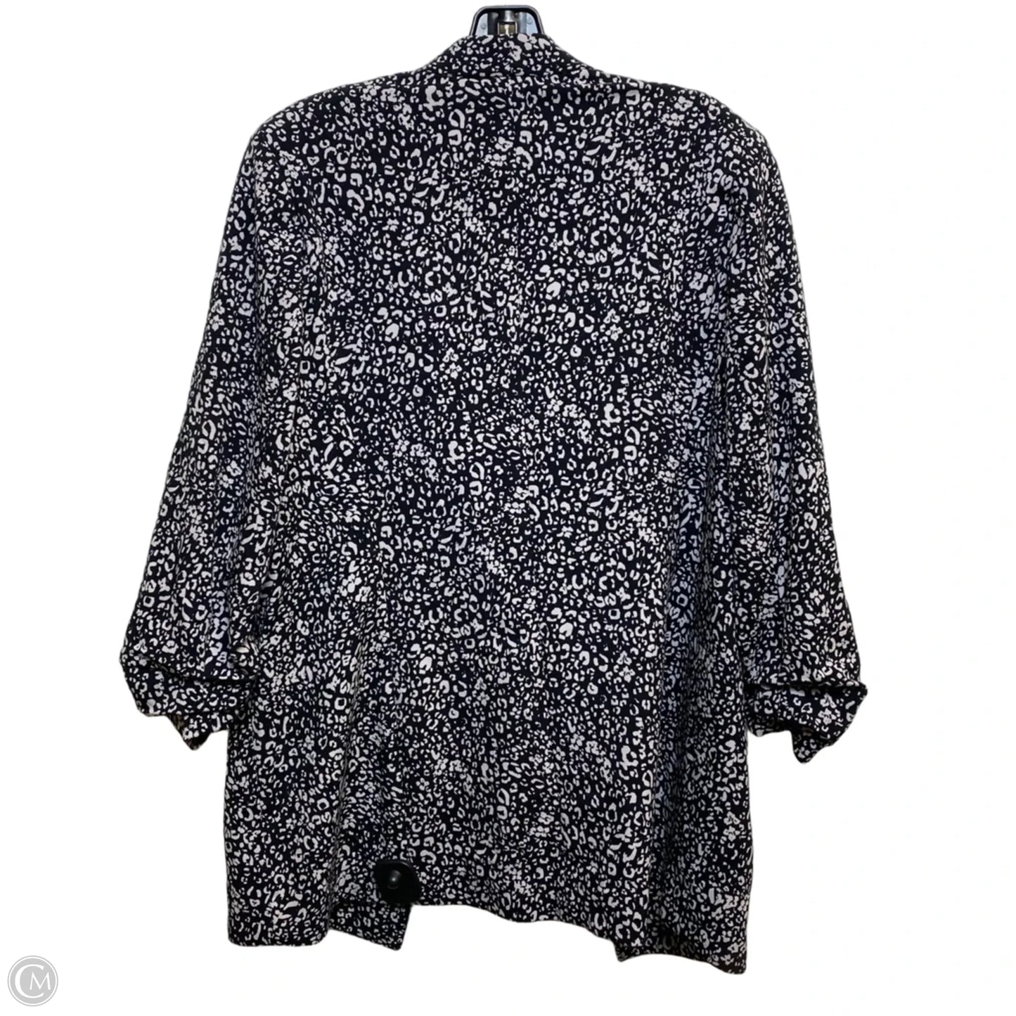 Blazer By Limited In Black & White, Size: L
