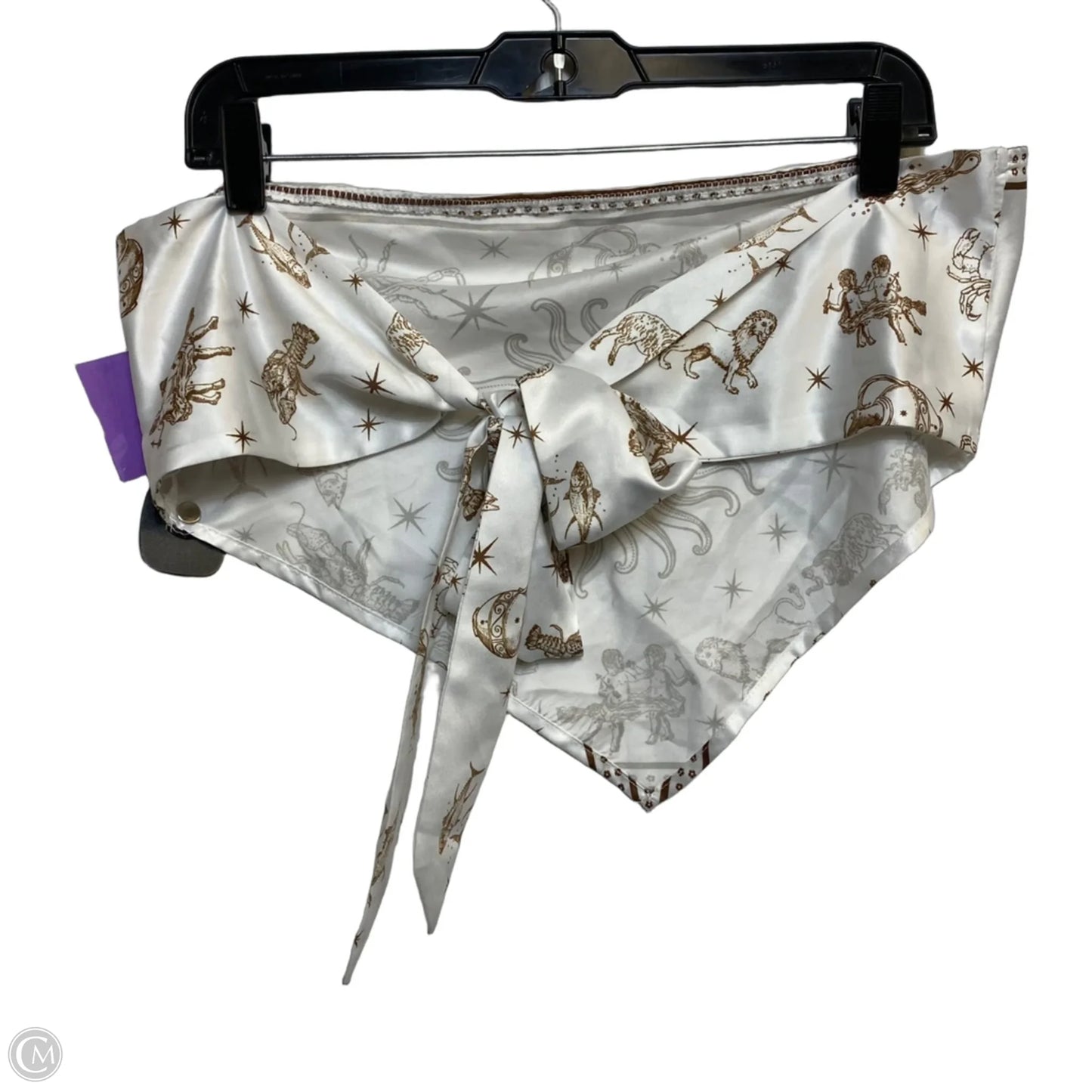 Top Sleeveless By Shein In White, Size: L
