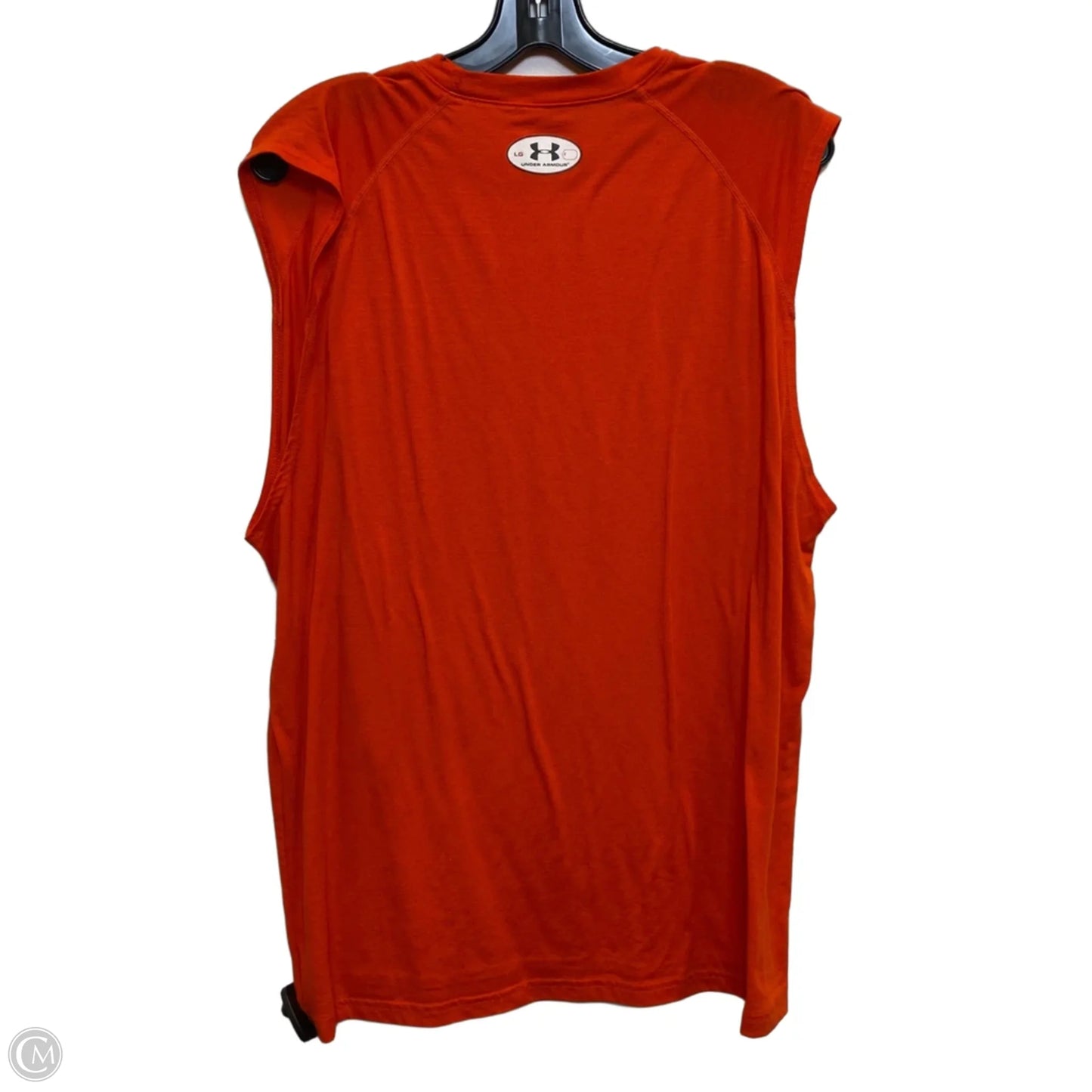 Athletic Tank Top By Under Armour In Orange, Size: Xl