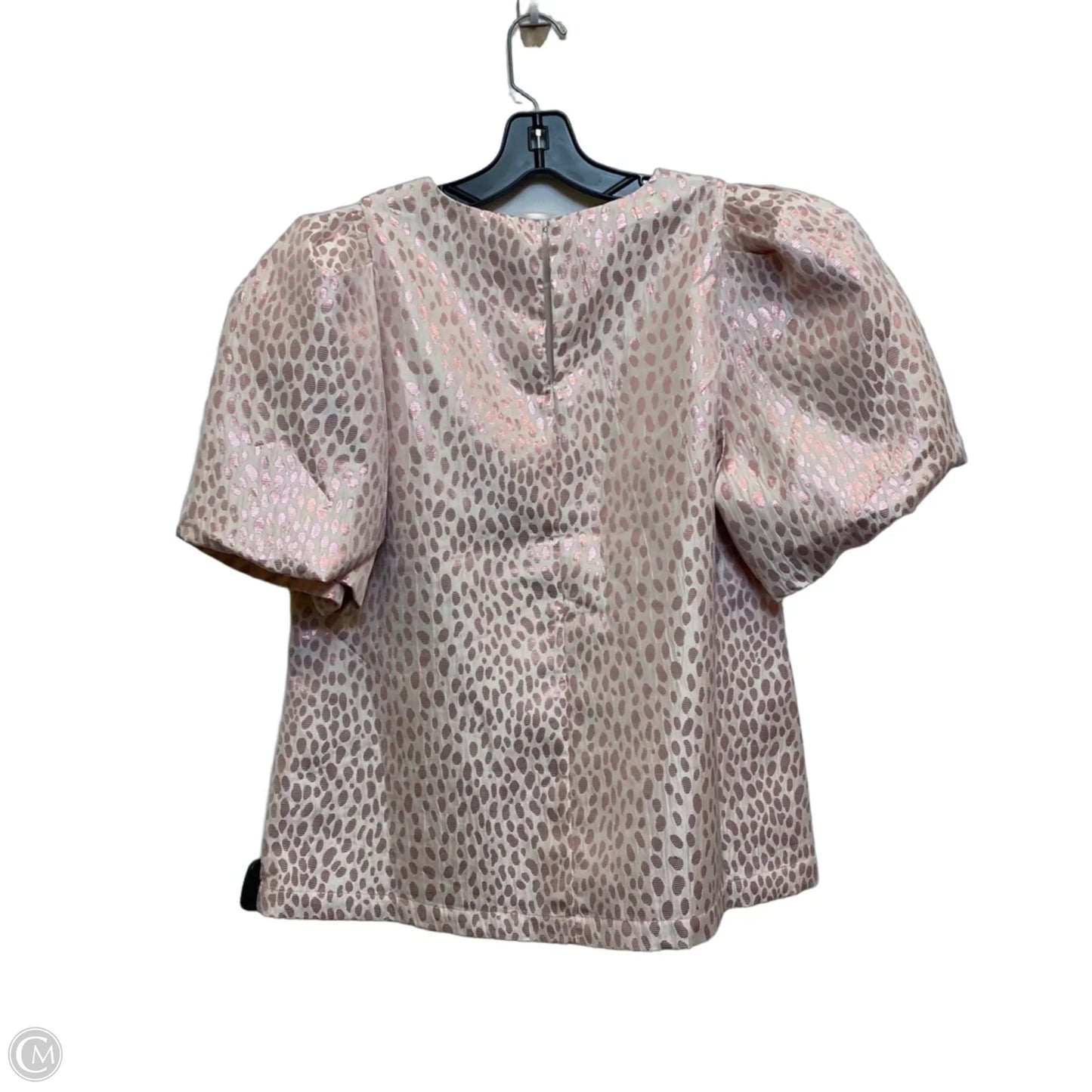 Top Short Sleeve By Crown And Ivy In Pink, Size: L