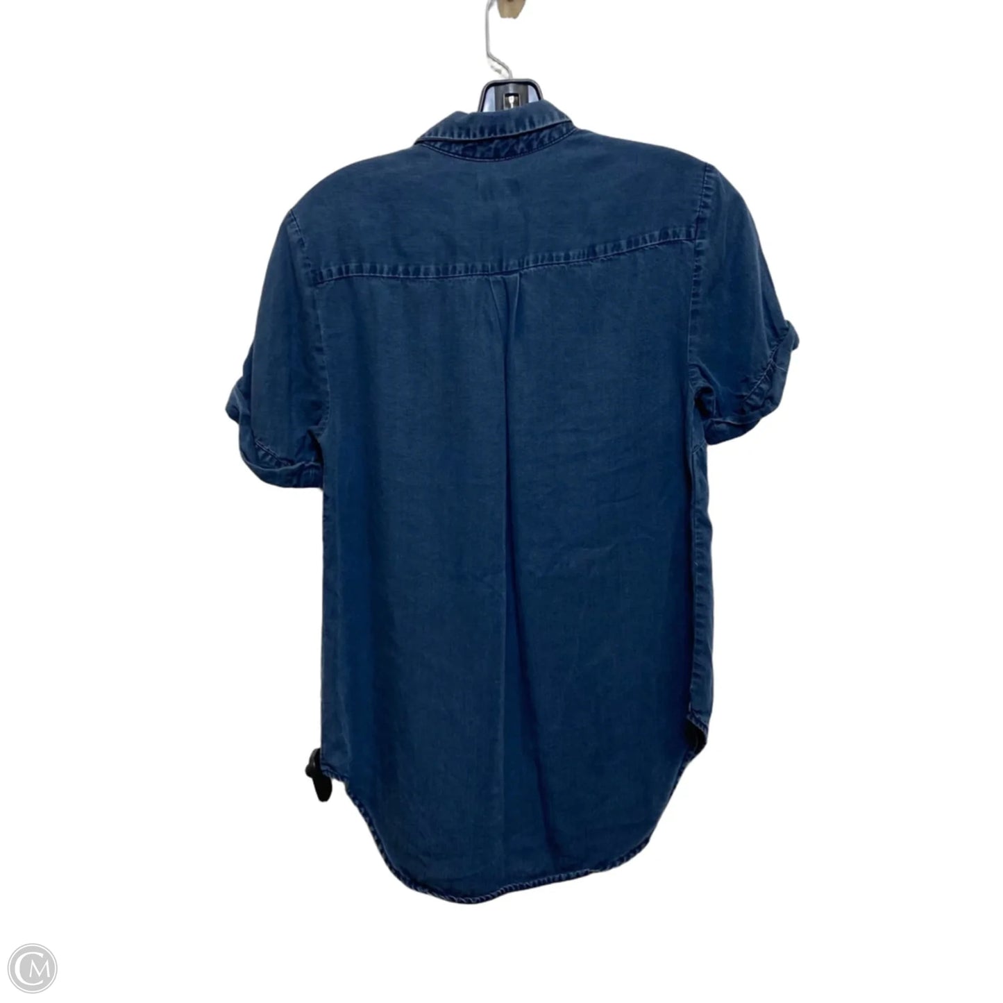 Top Short Sleeve By A New Day In Blue, Size: Xs