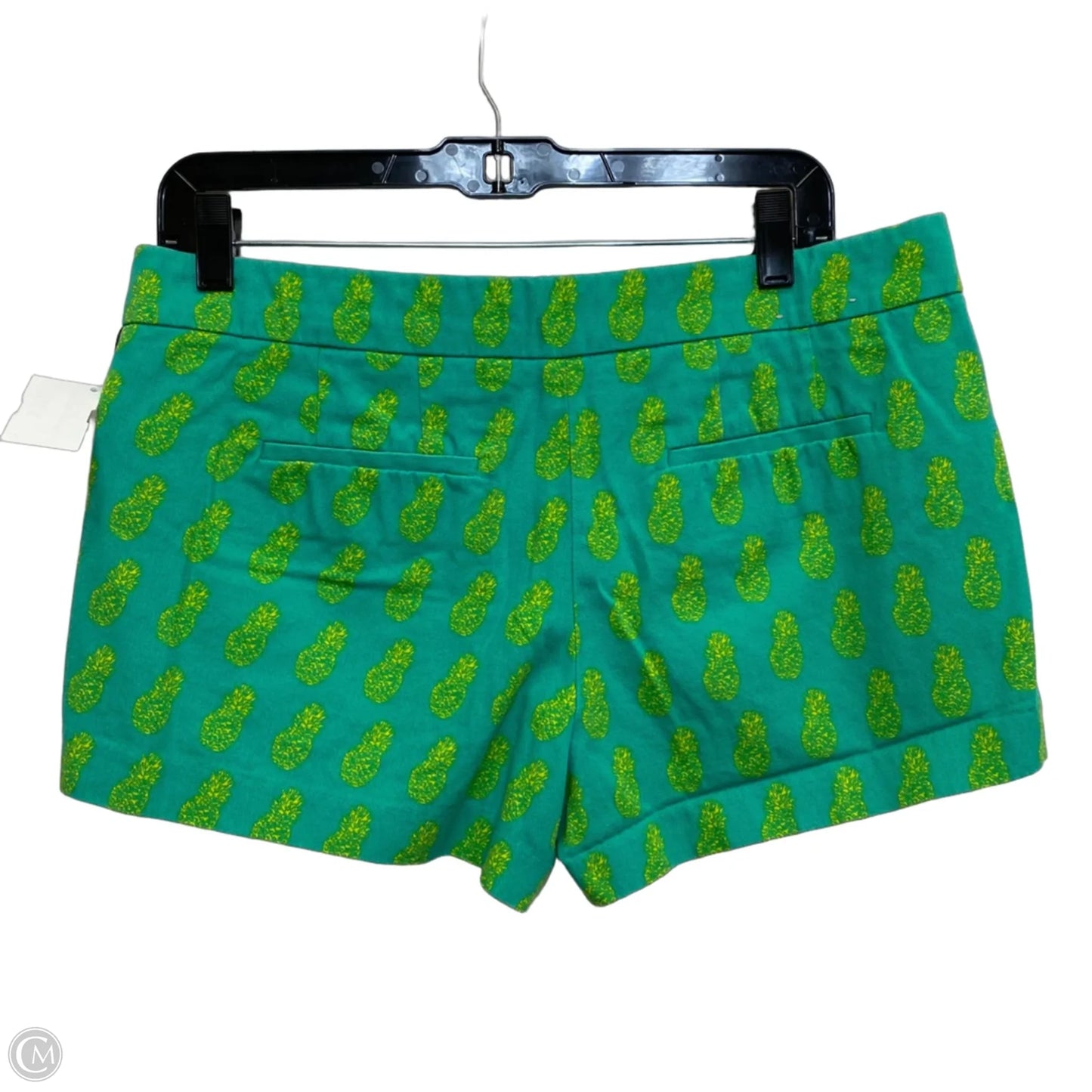 Shorts By J. Crew In Green & Yellow, Size: 6