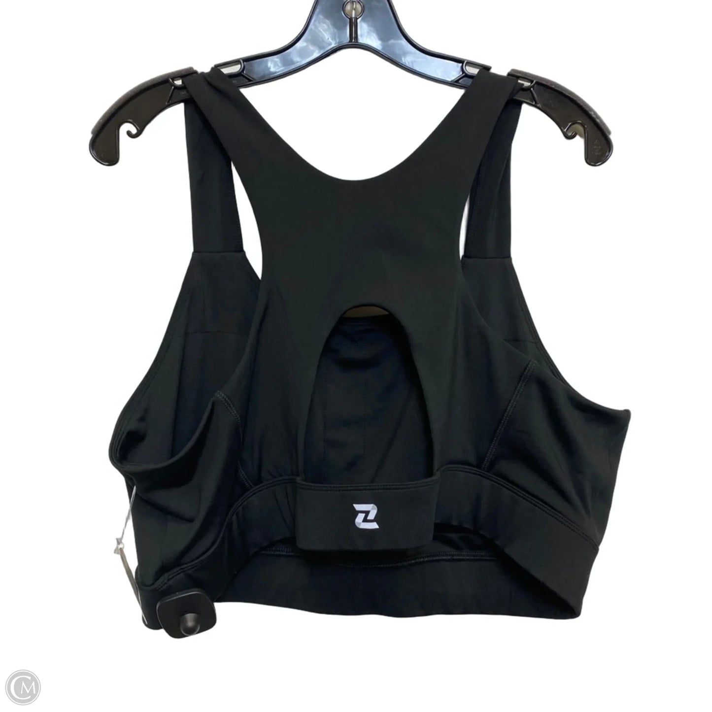 Athletic Bra By Zelos In Black, Size: 2x