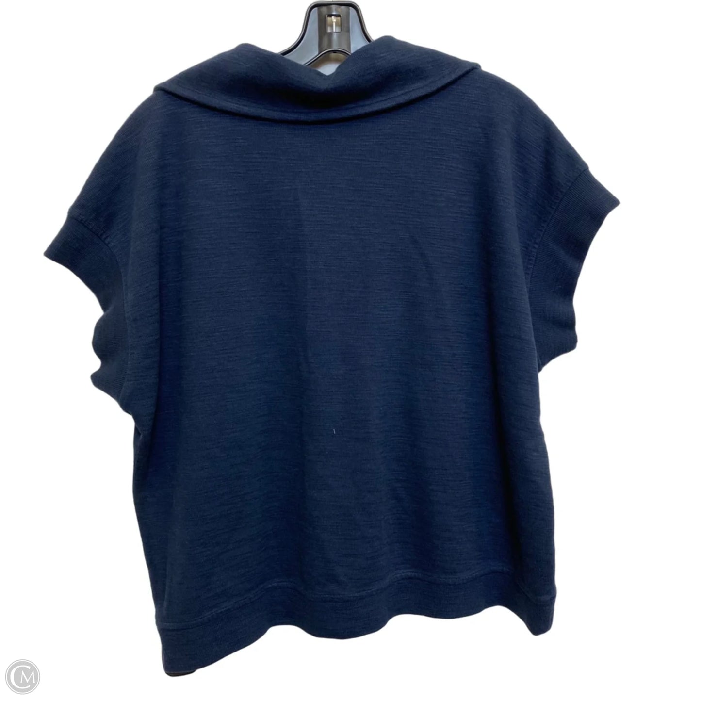 Top Short Sleeve By Caslon In Blue, Size: M