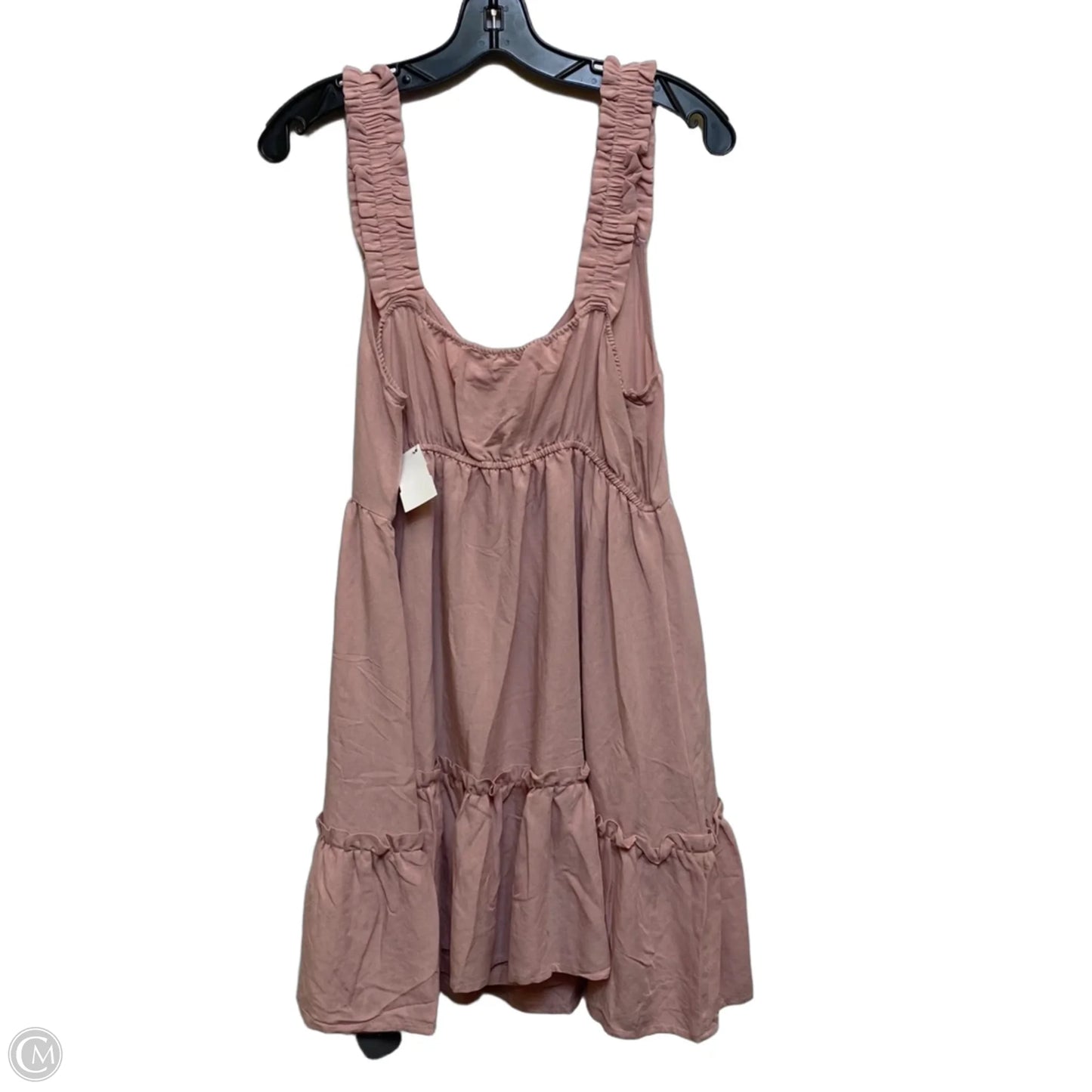 Dress Casual Short By Blu Pepper In Pink, Size: Xl