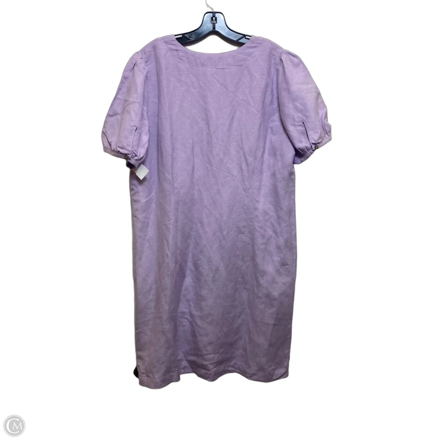 Dress Casual Short By Loft In Purple, Size: 16