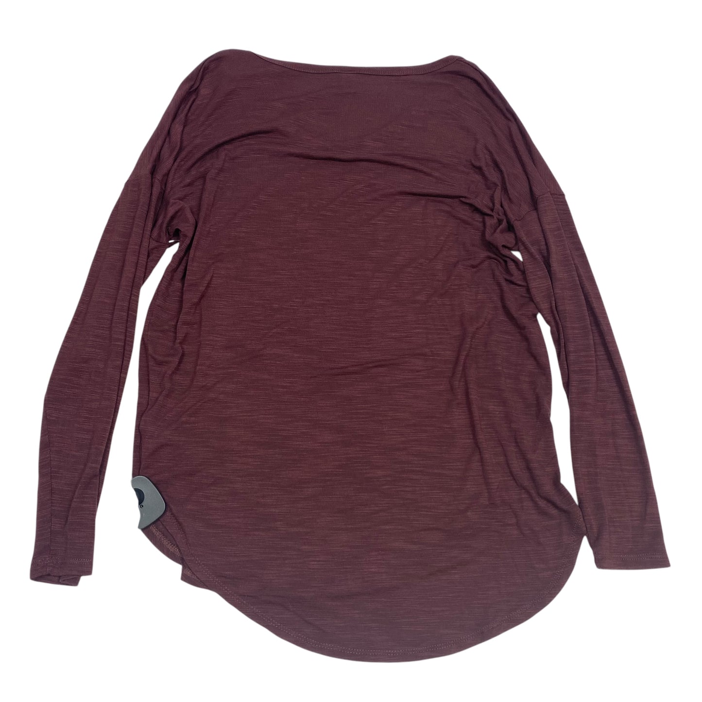 Top Long Sleeve Basic By Old Navy In Red, Size: Xs
