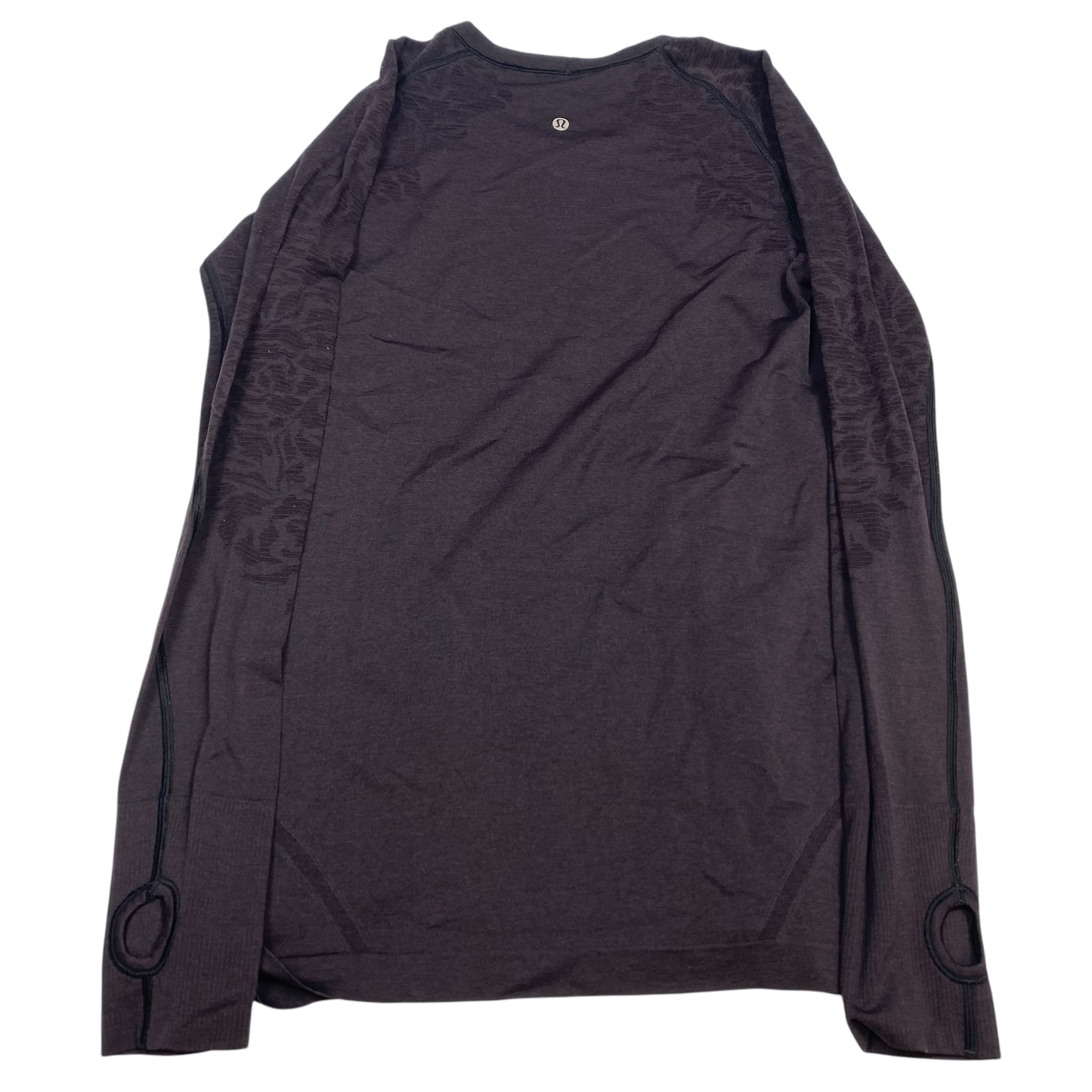 Athletic Top Long Sleeve Crewneck Designer By Lululemon Size: L