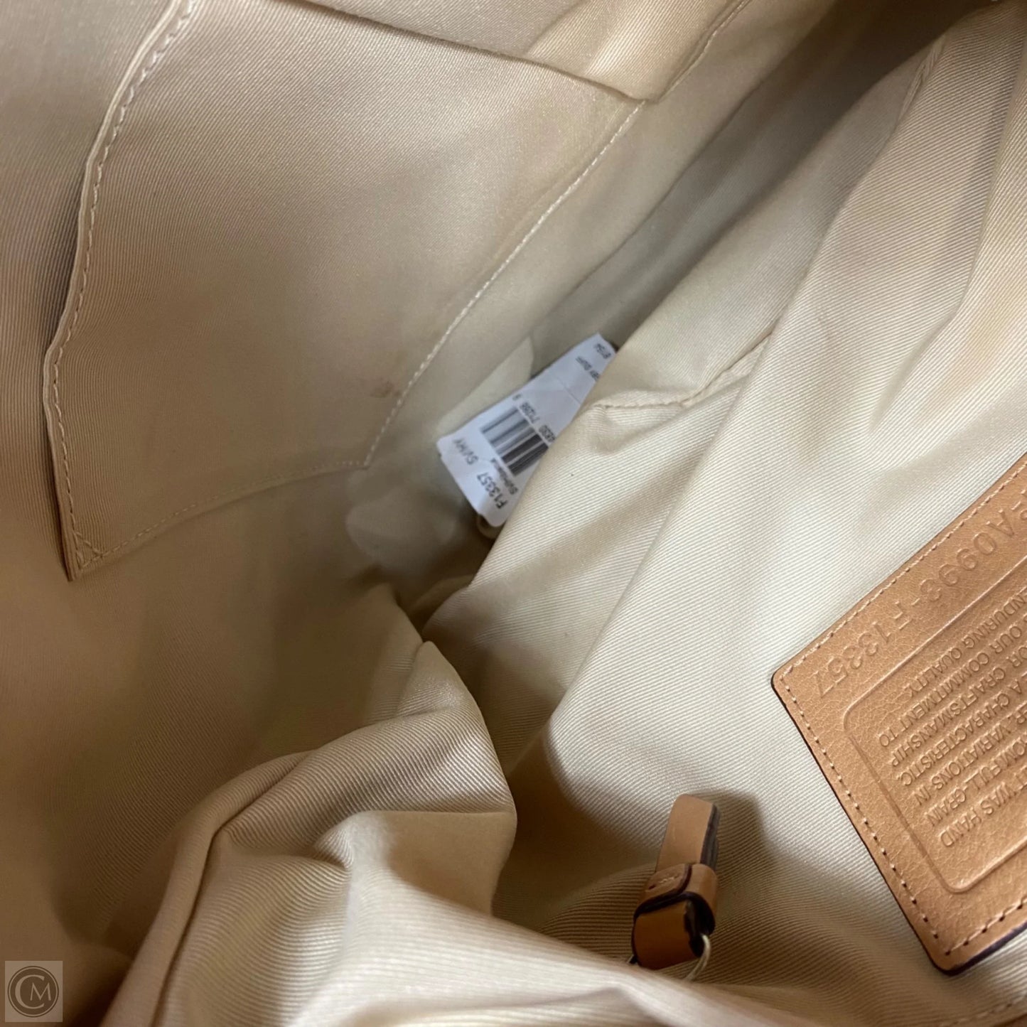 Handbag Designer By Coach, Size: Medium