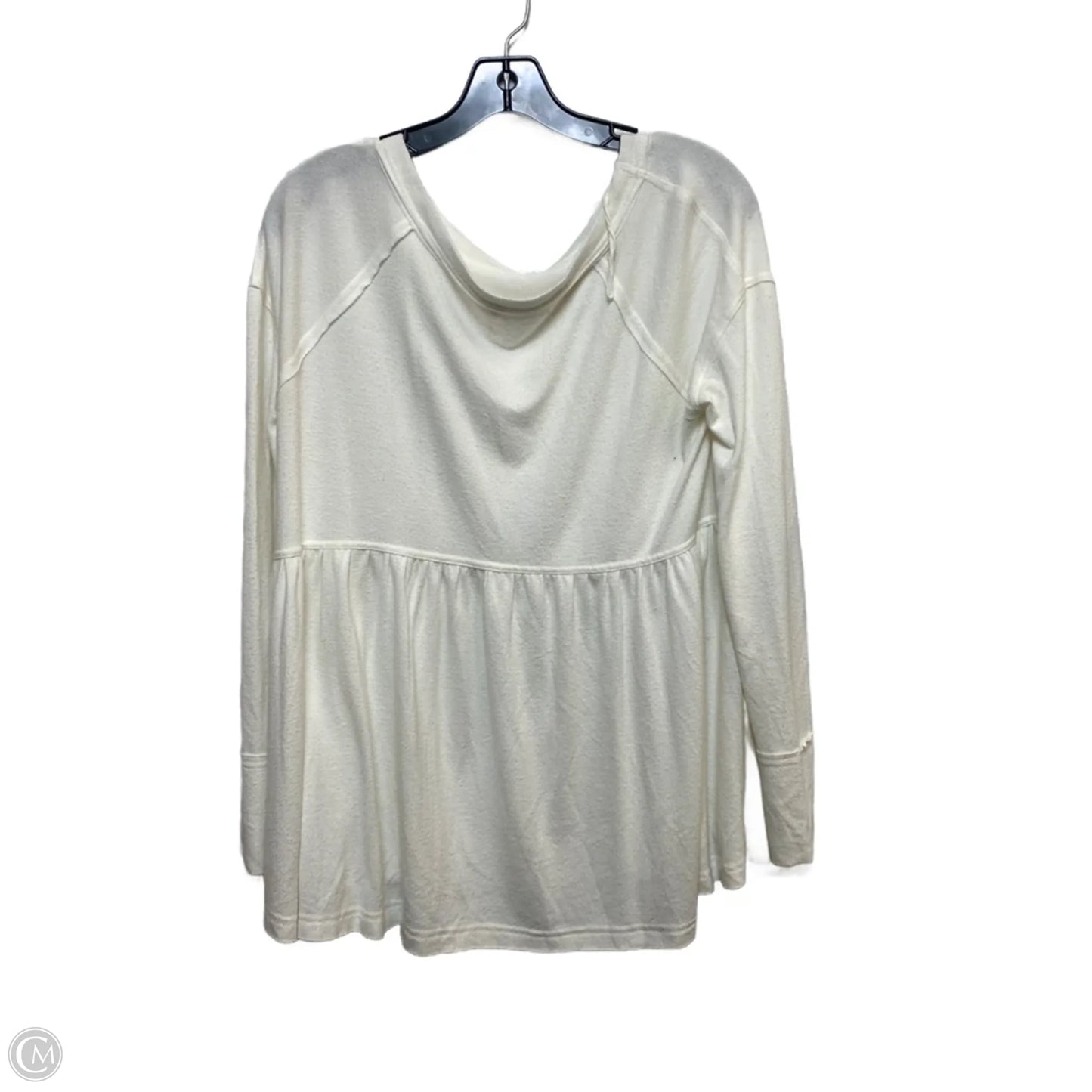 Top Long Sleeve Basic By Free People In White, Size: Xs