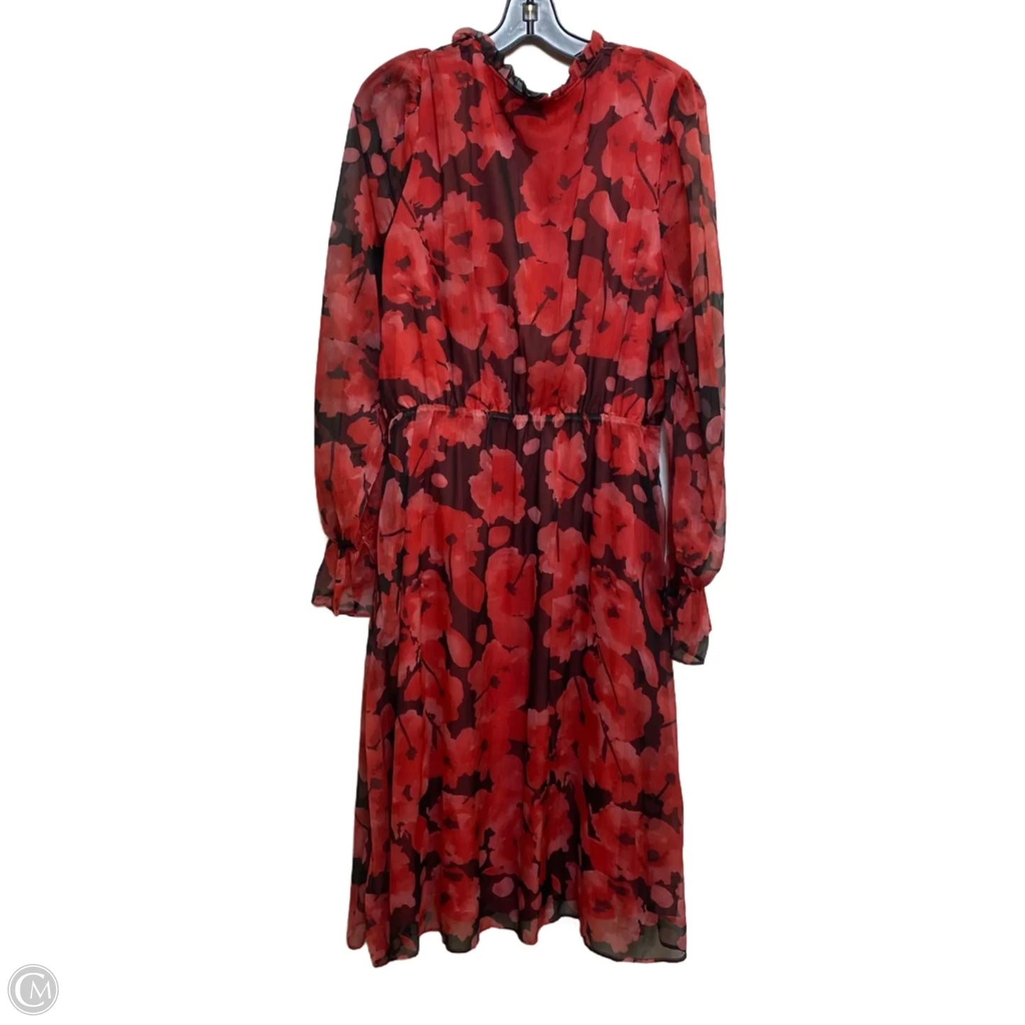 Dress Casual Maxi By Missguided In Red, Size: L