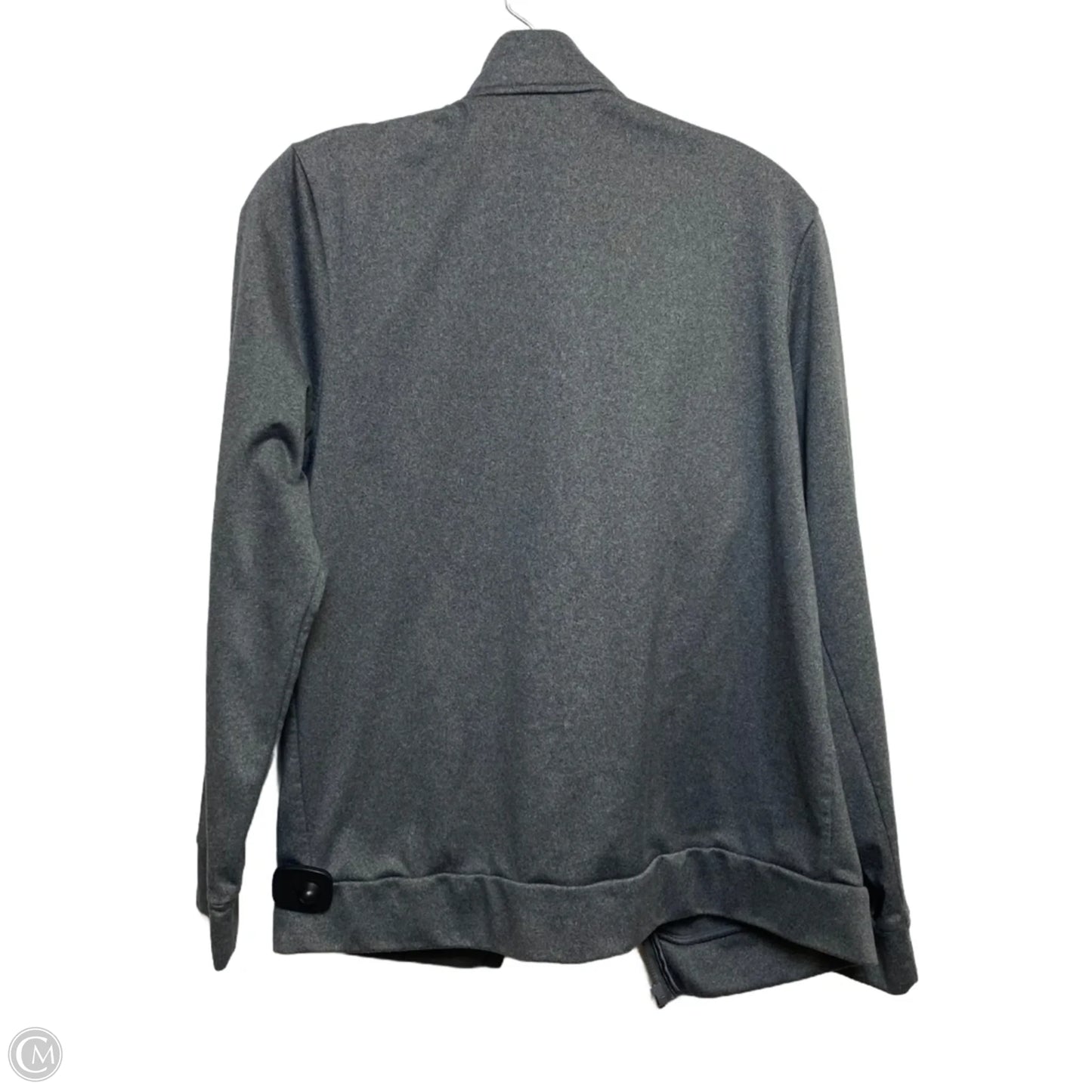Athletic Jacket By Adidas In Grey, Size: Xl