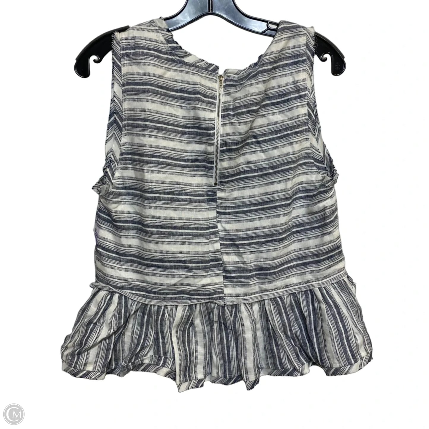 Top Sleeveless By Karlie In Grey, Size: M