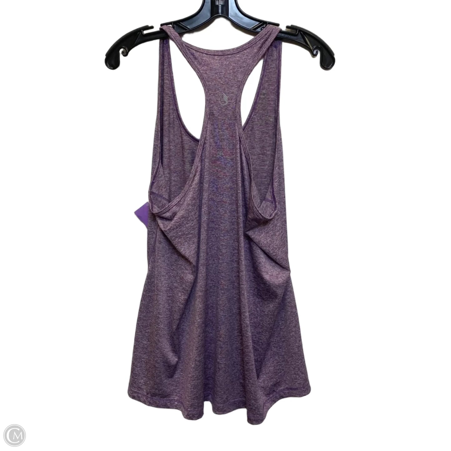 Athletic Tank Top By Icyzone In Purple, Size: 1x