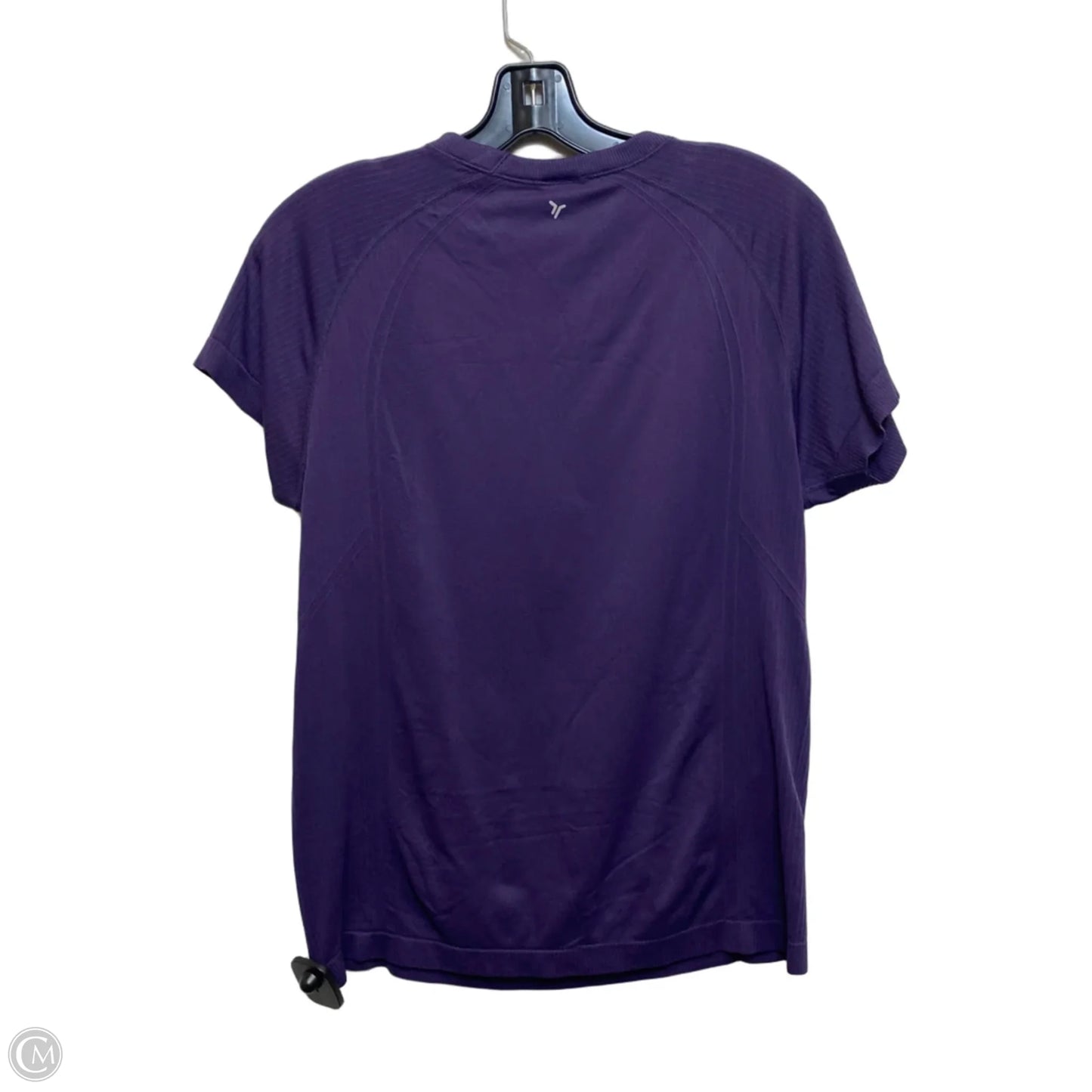 Athletic Top Short Sleeve By Old Navy In Purple, Size: L