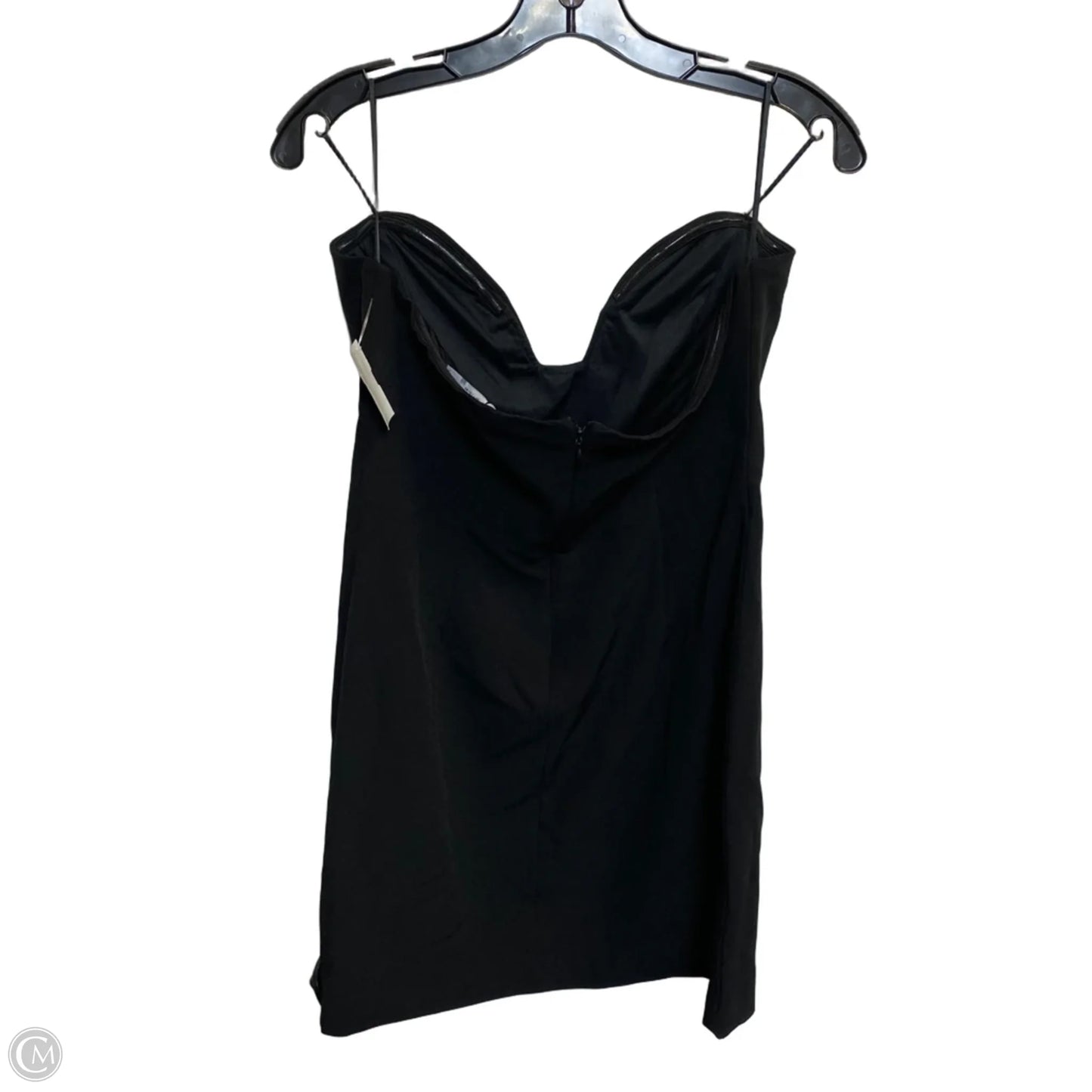 Top Sleeveless By Zara In Black, Size: L