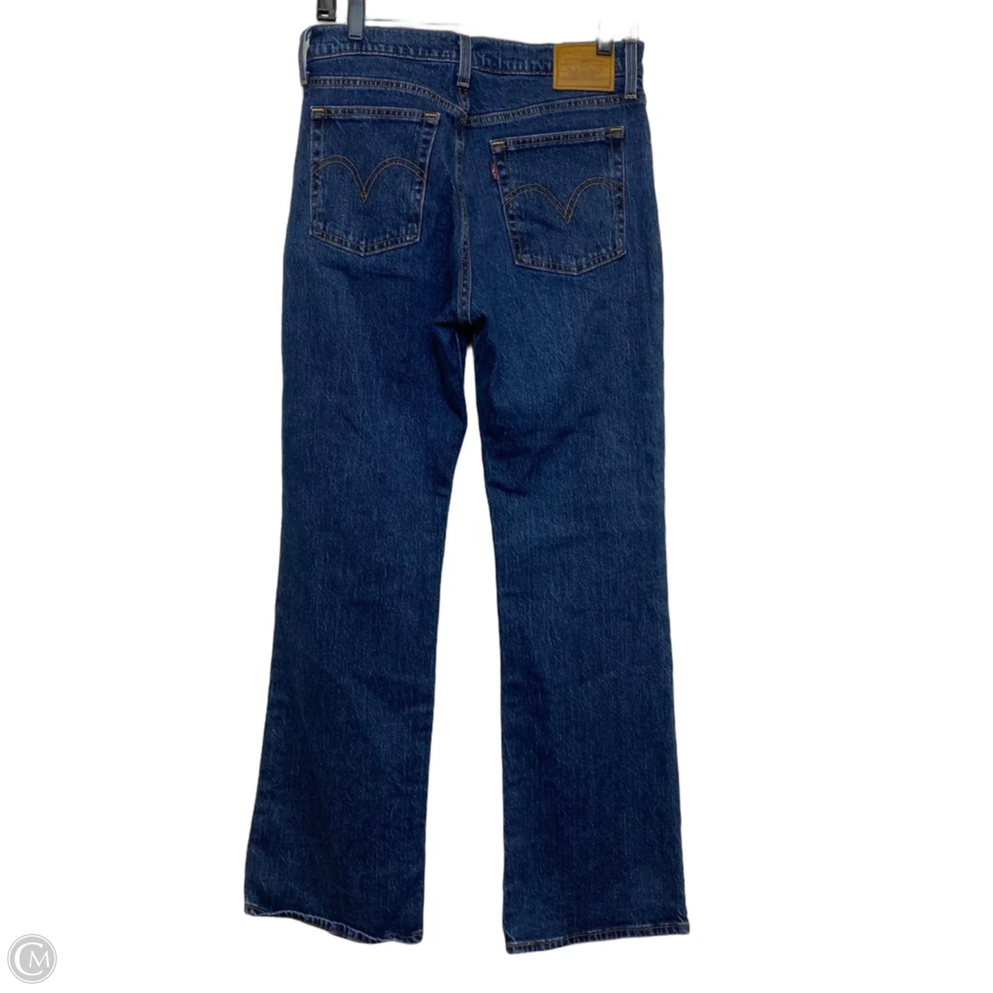 Jeans Boot Cut By Levis In Blue Denim, Size: 6