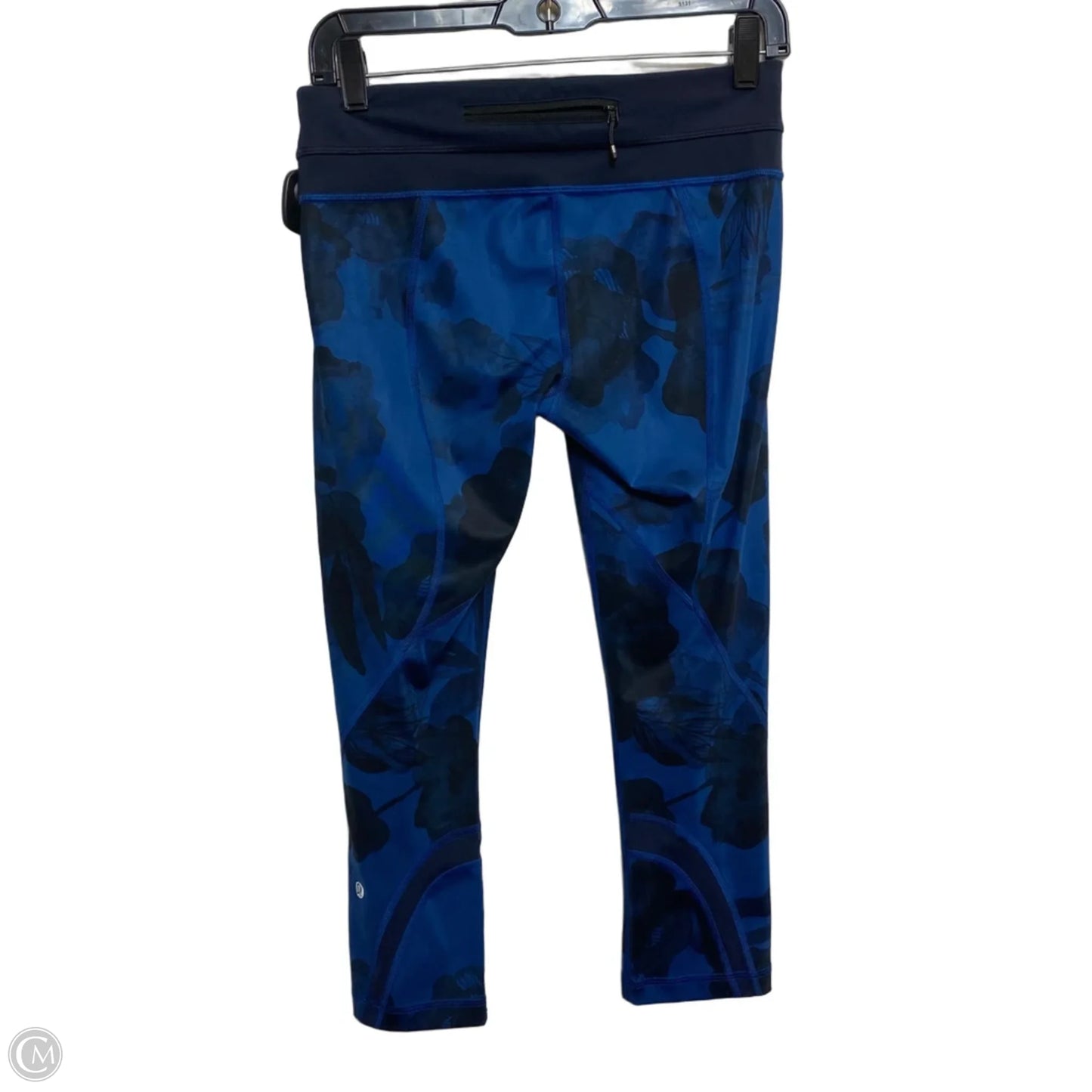 Athletic Capris By Lululemon In Blue, Size: S