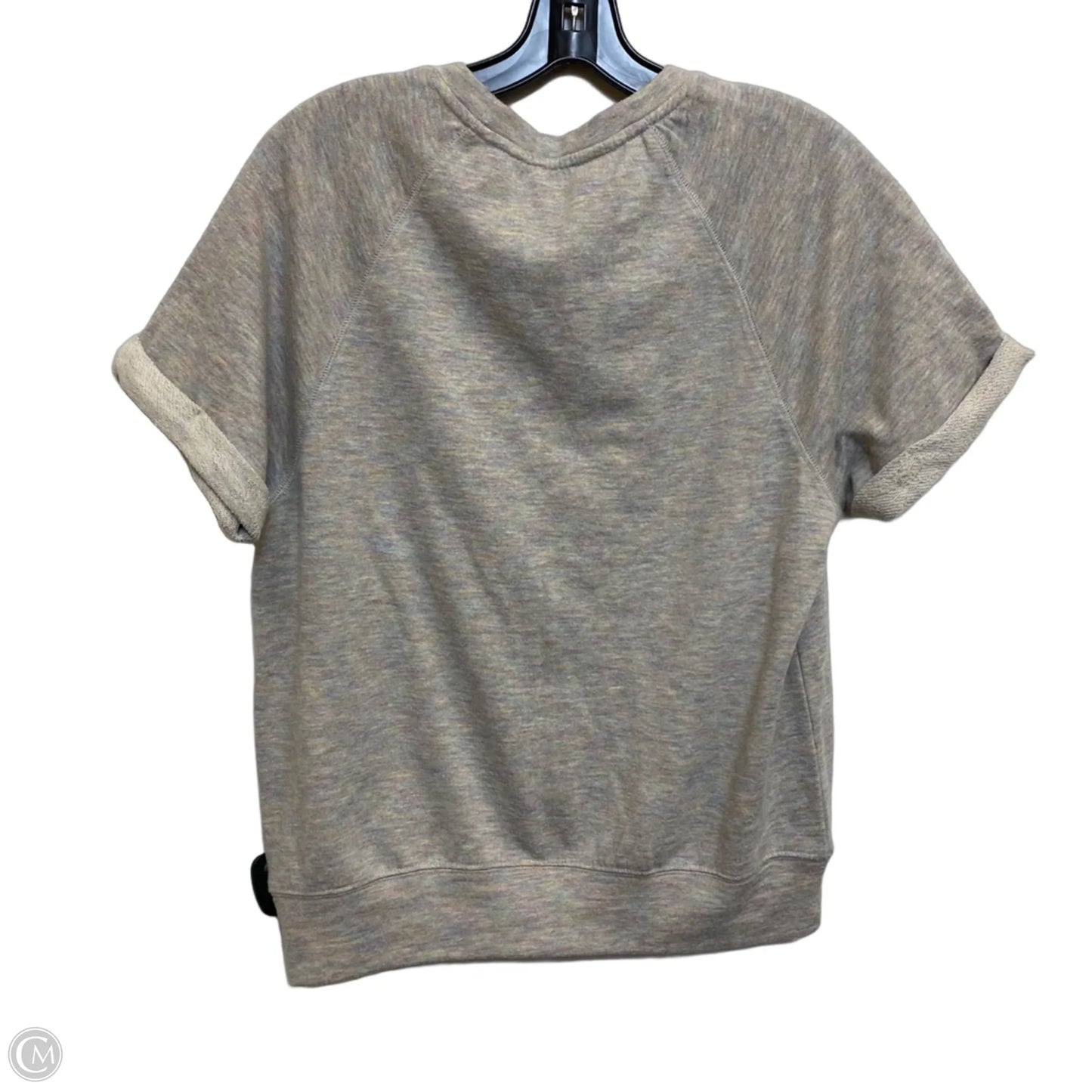 Top Short Sleeve By Splendid In Grey, Size: S