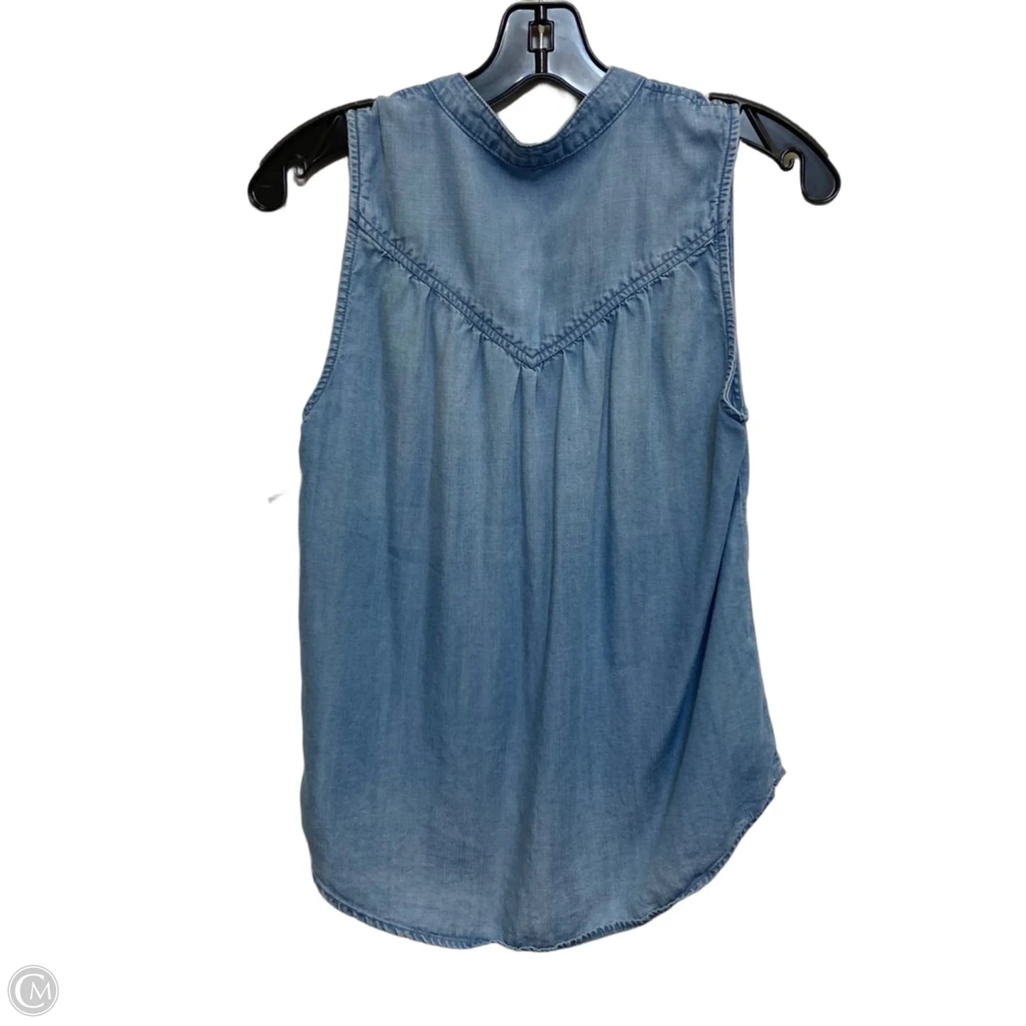 Top Sleeveless By Cloth & Stone In Blue, Size: Xs