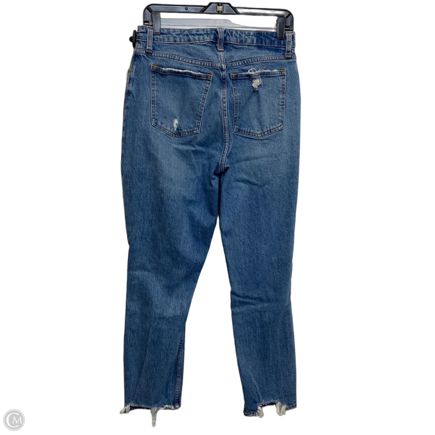Jeans Boyfriend By Abercrombie And Fitch In Blue Denim, Size: 8l