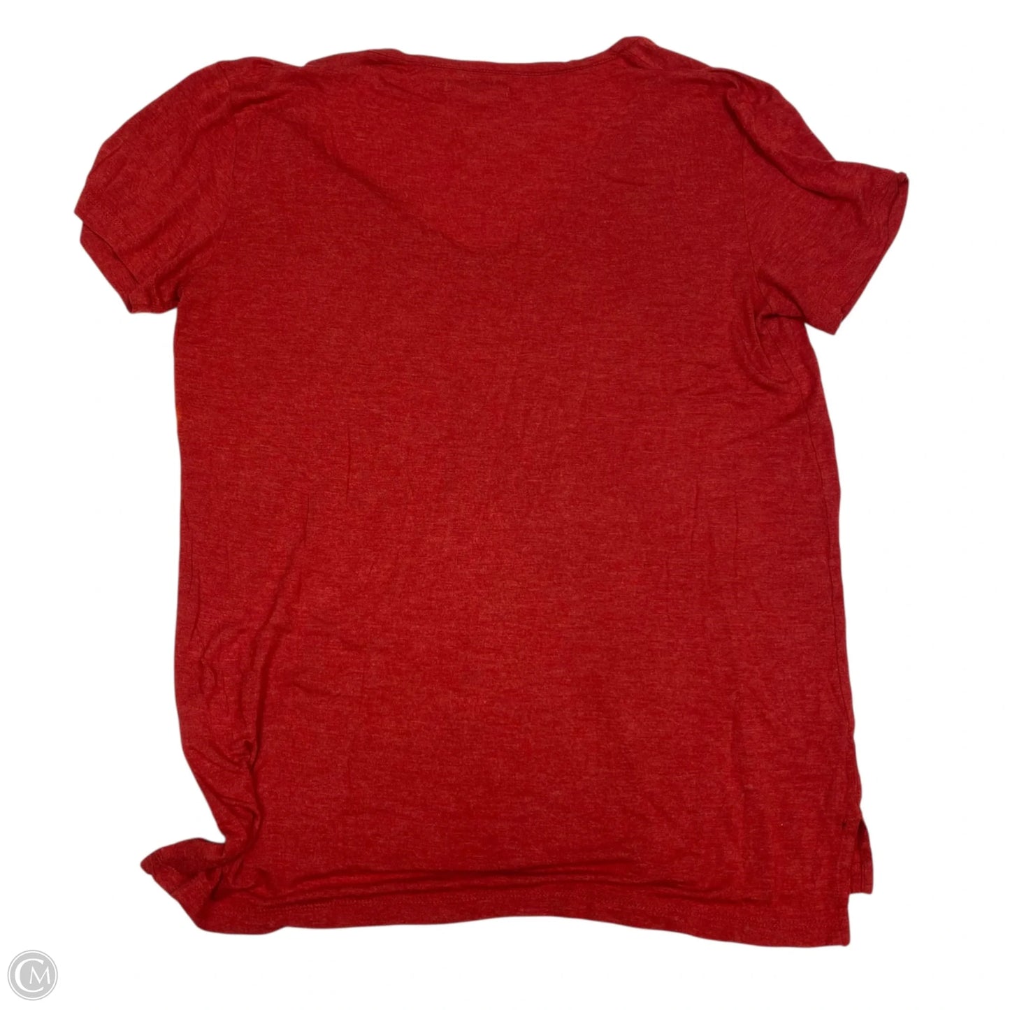 Top Short Sleeve By Madewell In Red, Size: M