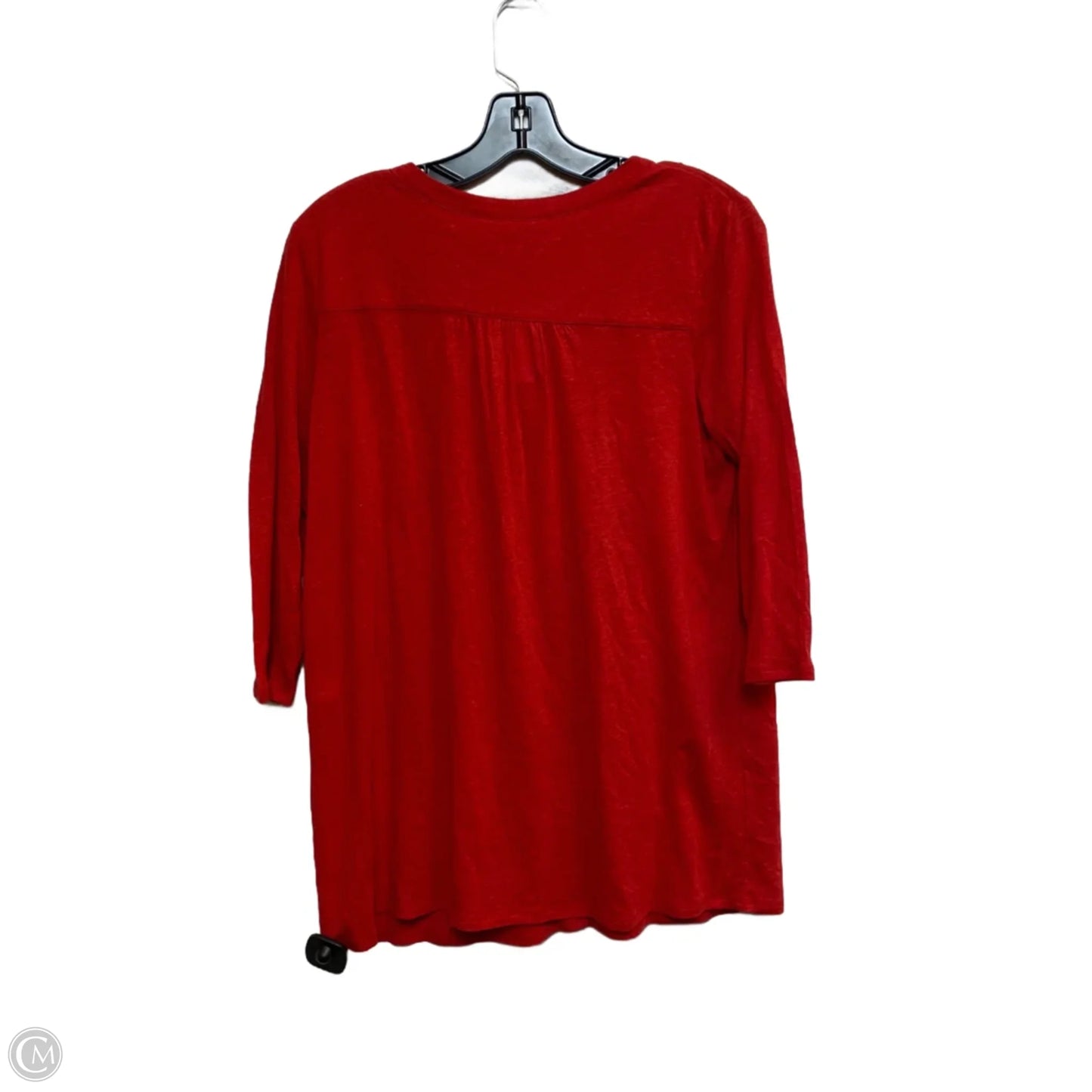 Top 3/4 Sleeve By J. Jill In Red, Size: Sp