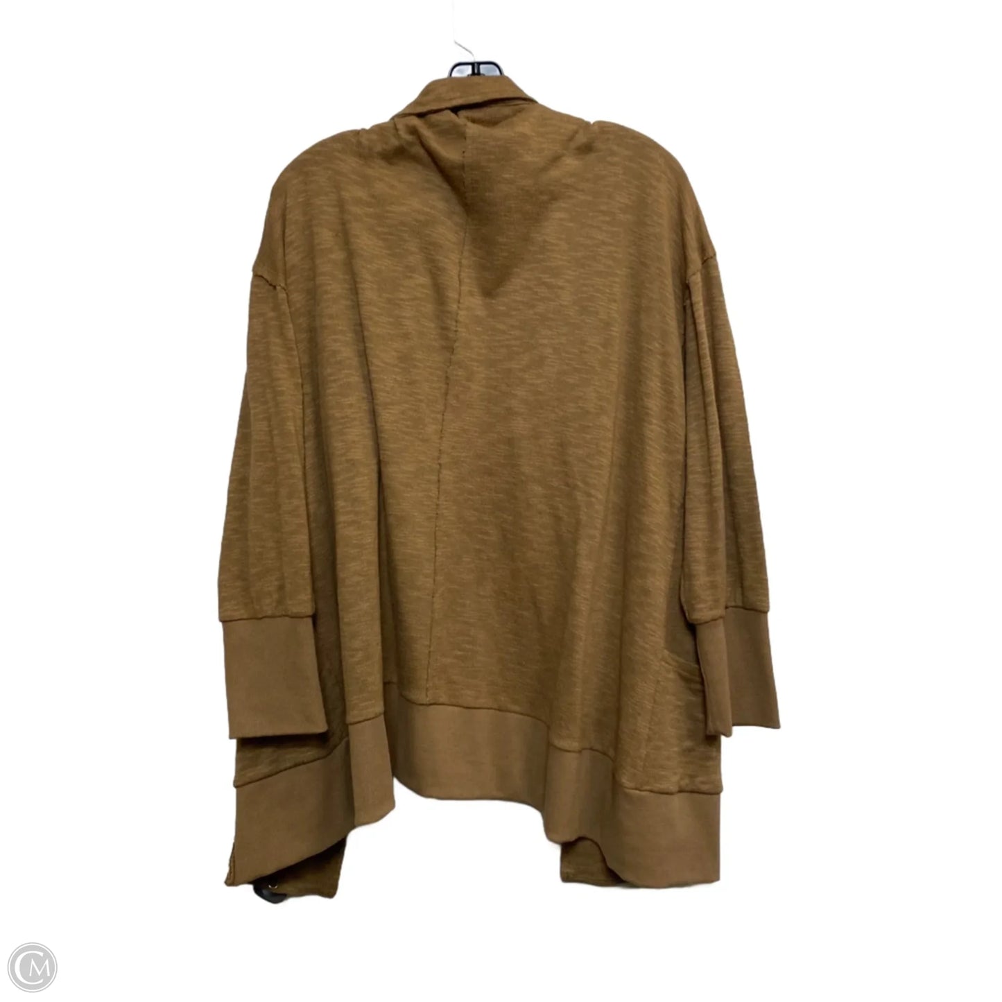 Sweater Cardigan By Cato In Brown, Size: 1x