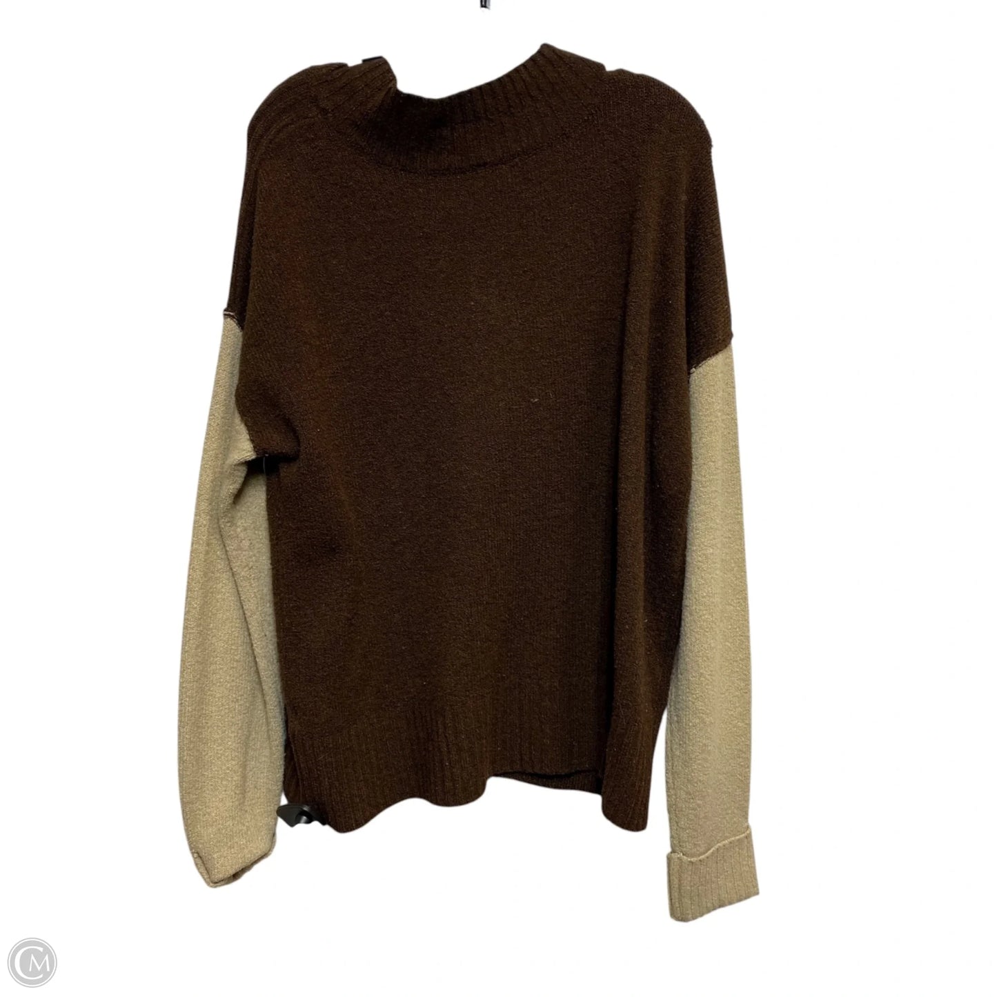 Sweater By Wonderly In Brown, Size: Xl